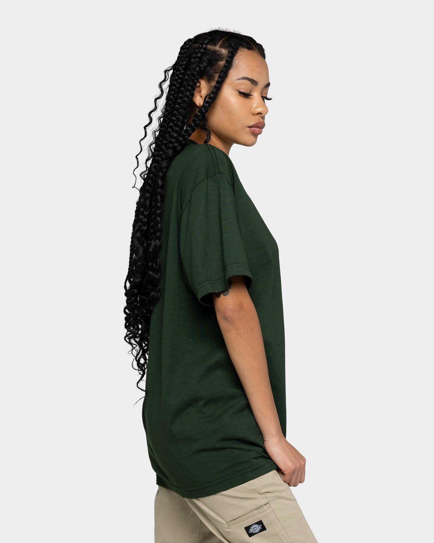 Shaka Wear Max Heavyweight Garment Dye T-Shirt Moss、mySite、zt4zffjzw