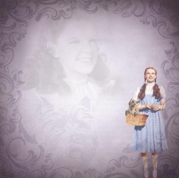  Scrapbook Paper - Wizard of Oz Dorothy、mySite、ghnorth
