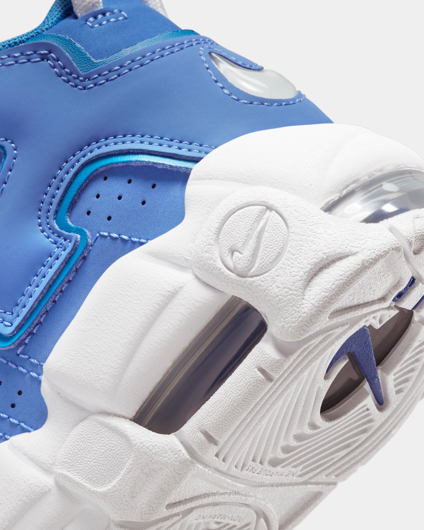 Nike Kid's Air More Uptempo (GS) Medium Blue/White/Battle Blue、mySite、zt4zffjzw