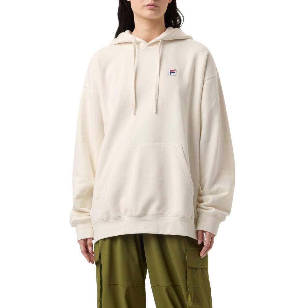Fila Unisex Classic Relaxed Hoodie (Gardenia)