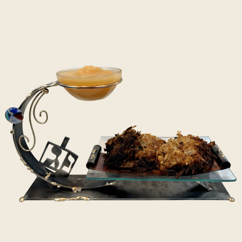 Hanukkah Combo Dish by Gary Rosenthal、mySite、topwebapps