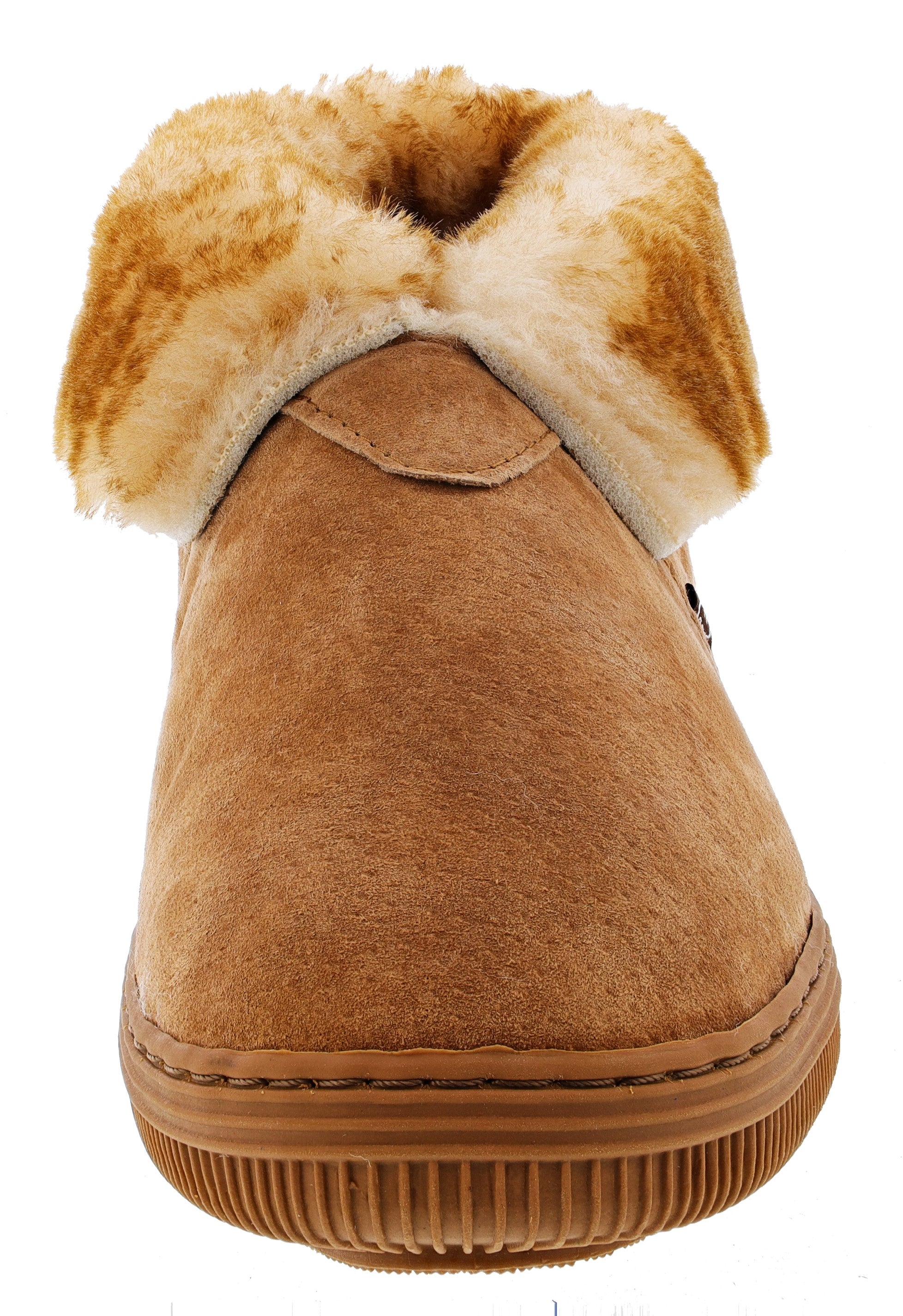 Lamo Lady's Lightweight Cozy Warm Moccasin Slip On Booties Womens、mySite、dreamappss