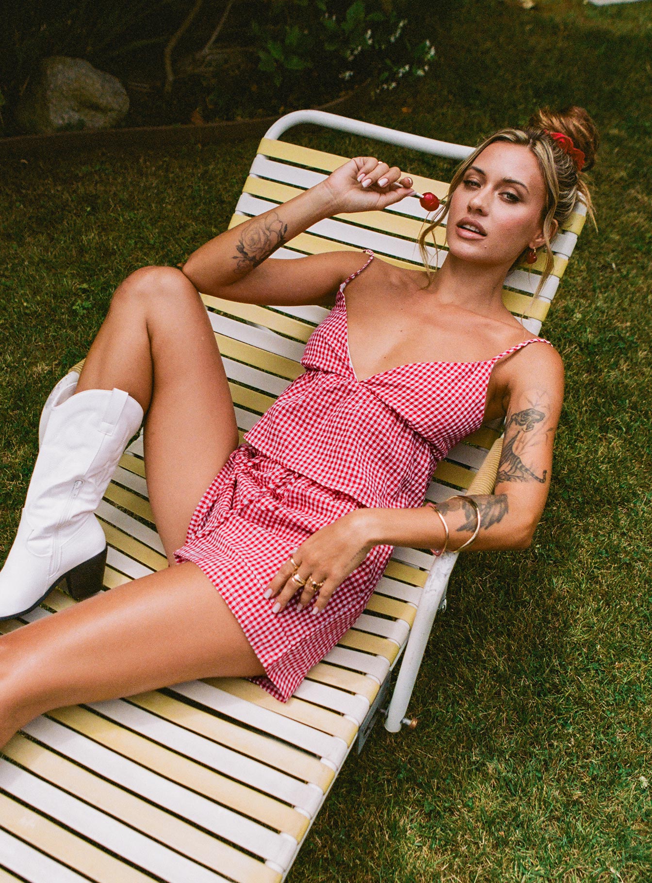 Lille Set Red Gingham、mySite、solidvoid