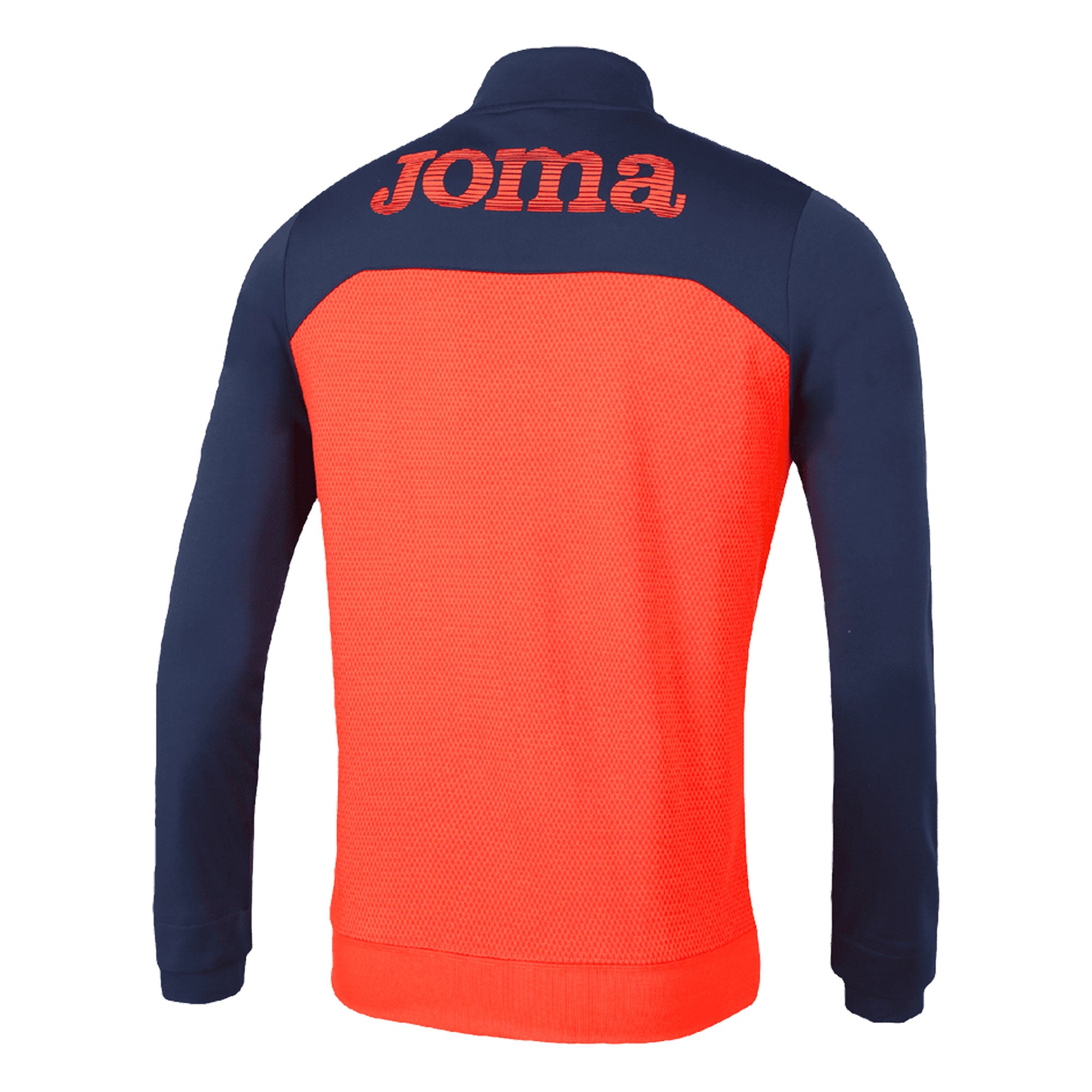 Joma Men's Cruz Azul 2021/22 1/4 Zip Sweatshirt Navy/Orange Red、mySite、noshort