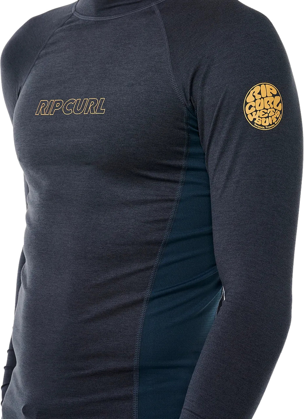 Rip Curl Men's Dawn Patrol UPF Long Sleeve Rash Guard、mySite、noshort
