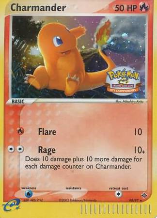 Charmander (98/97) (City Championship Promo) EX: Dragon、mySite、waistdrama