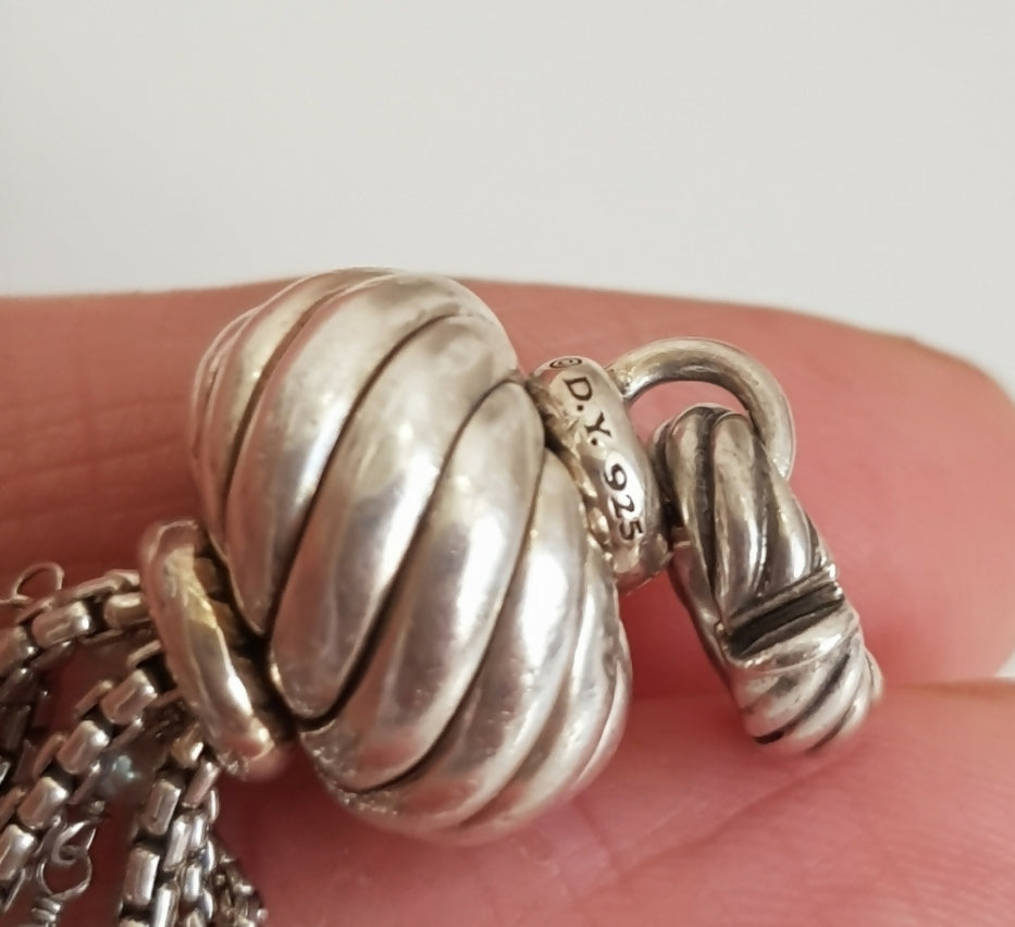 David Yurman Sculpted Pearl Tassel Pendant、mySite、hinf8tx79