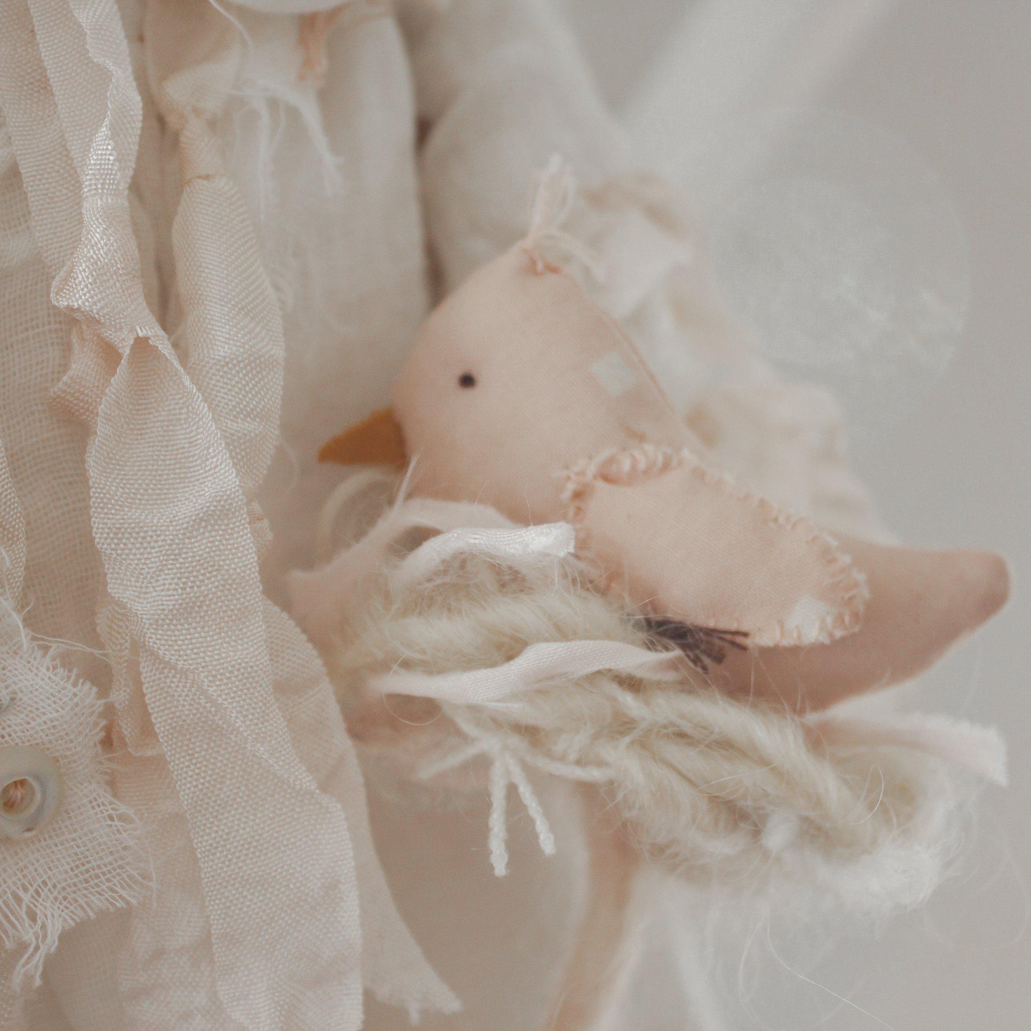 RETIRED - Hutch Studio Original - Purity - One of a Kind Bunny、mySite、g9winljtr