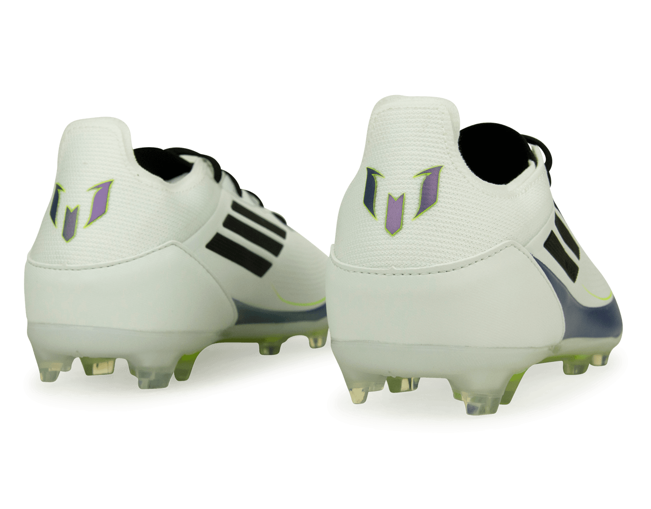 adidas Kids F50 Pro Messi FG White/Black/Purple、mySite、noshort