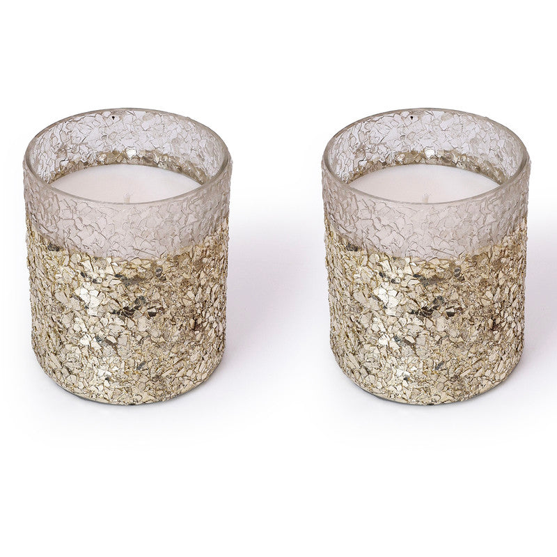 Soy Wax Scented Candle | Off White | Set of 4、mySite、camillekostekn