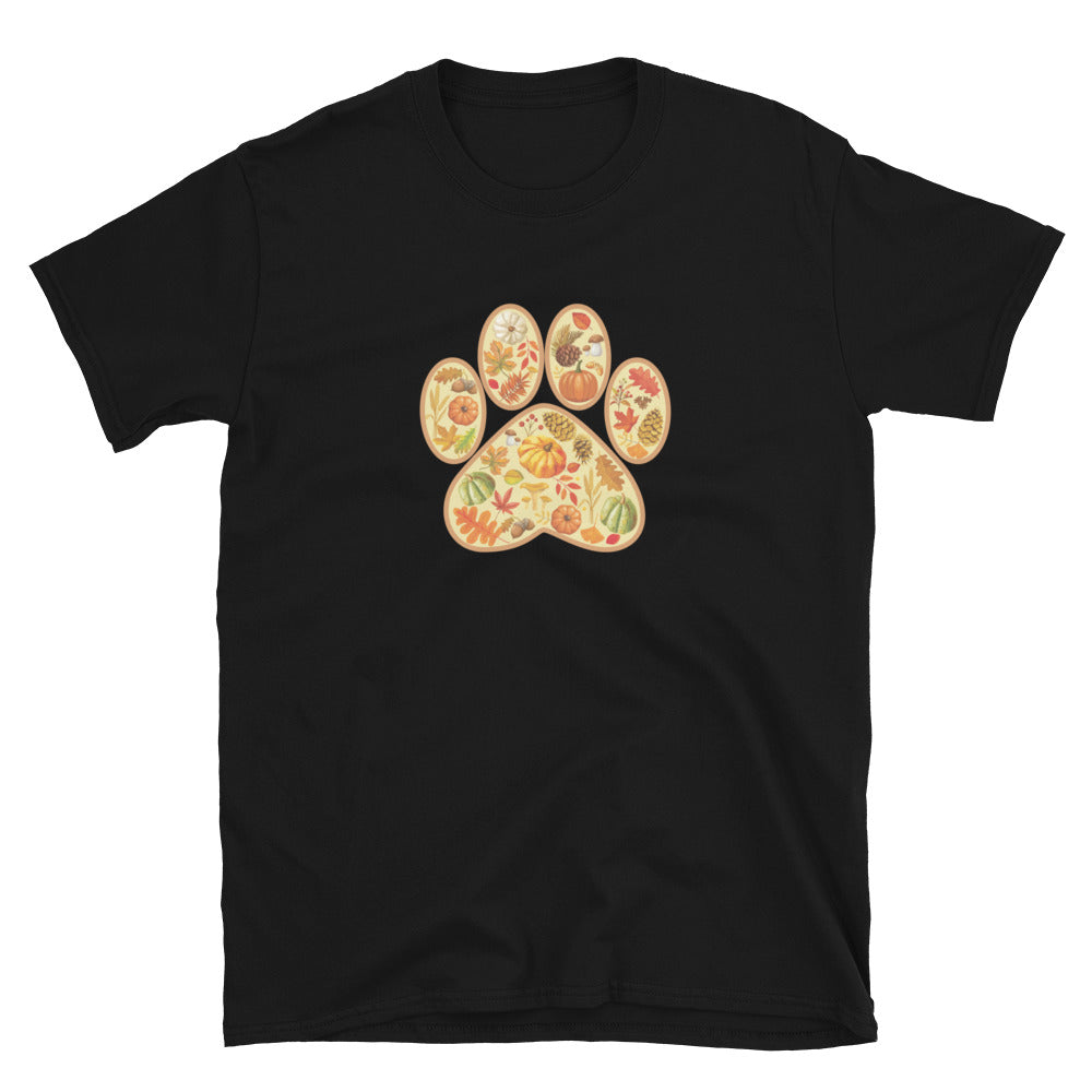 Paw Print of Autumn T-Shirt、mySite、camillekostekn
