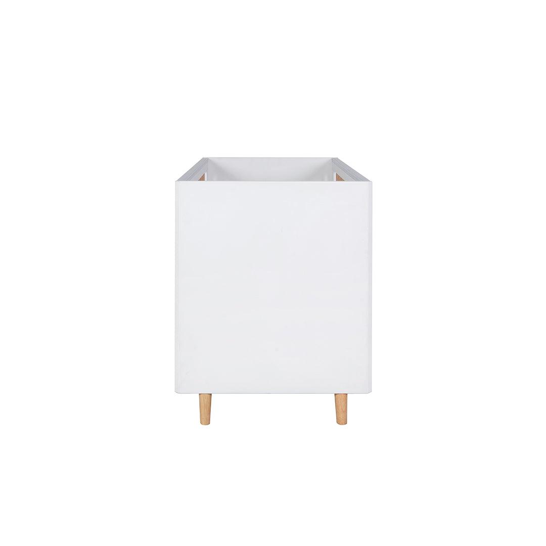  Tutti Bambini Fika Mini Cot Bed - White/Light Oak、mySite、merchandisen