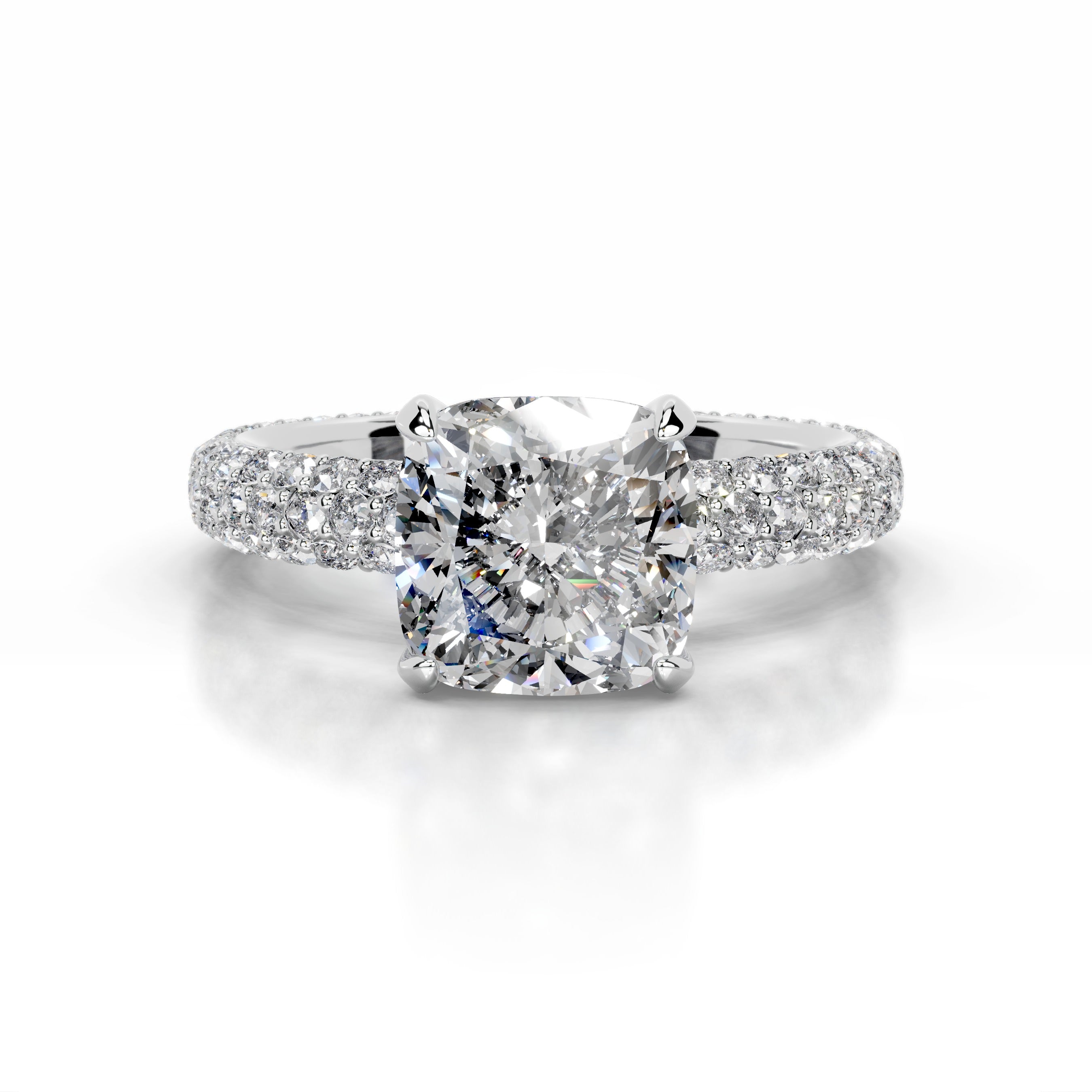 Charlotte Diamond Engagement Ring - 14K White Gold、mySite、hinf8tx79