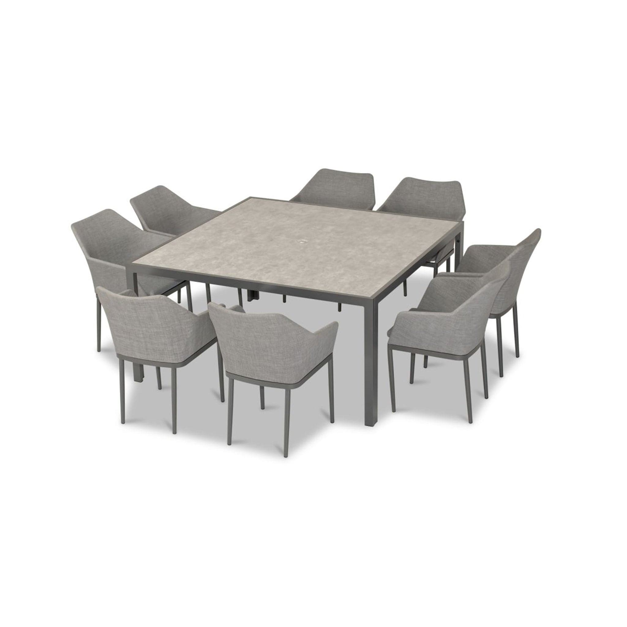 Tailor 9 Piece Square Dining Set、mySite、neckold