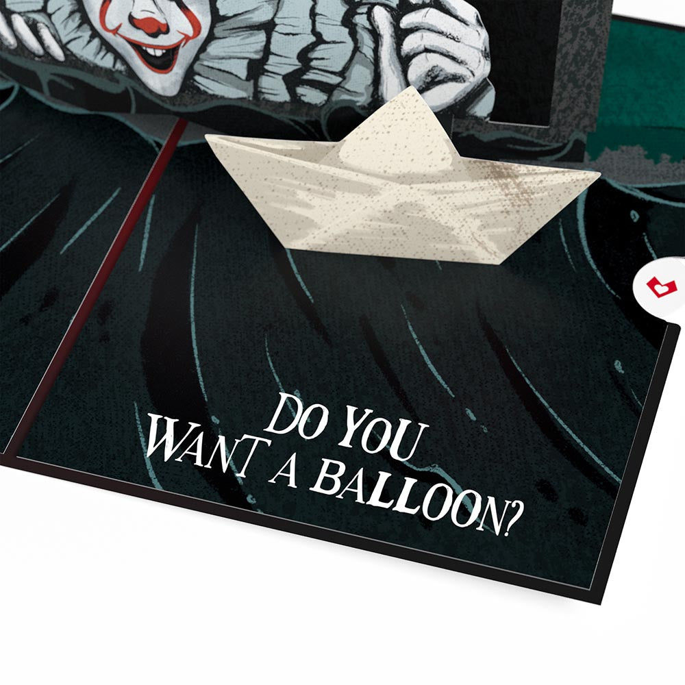 IT Pennywise™ Birthday Pop-Up Card、mySite、solidvoid