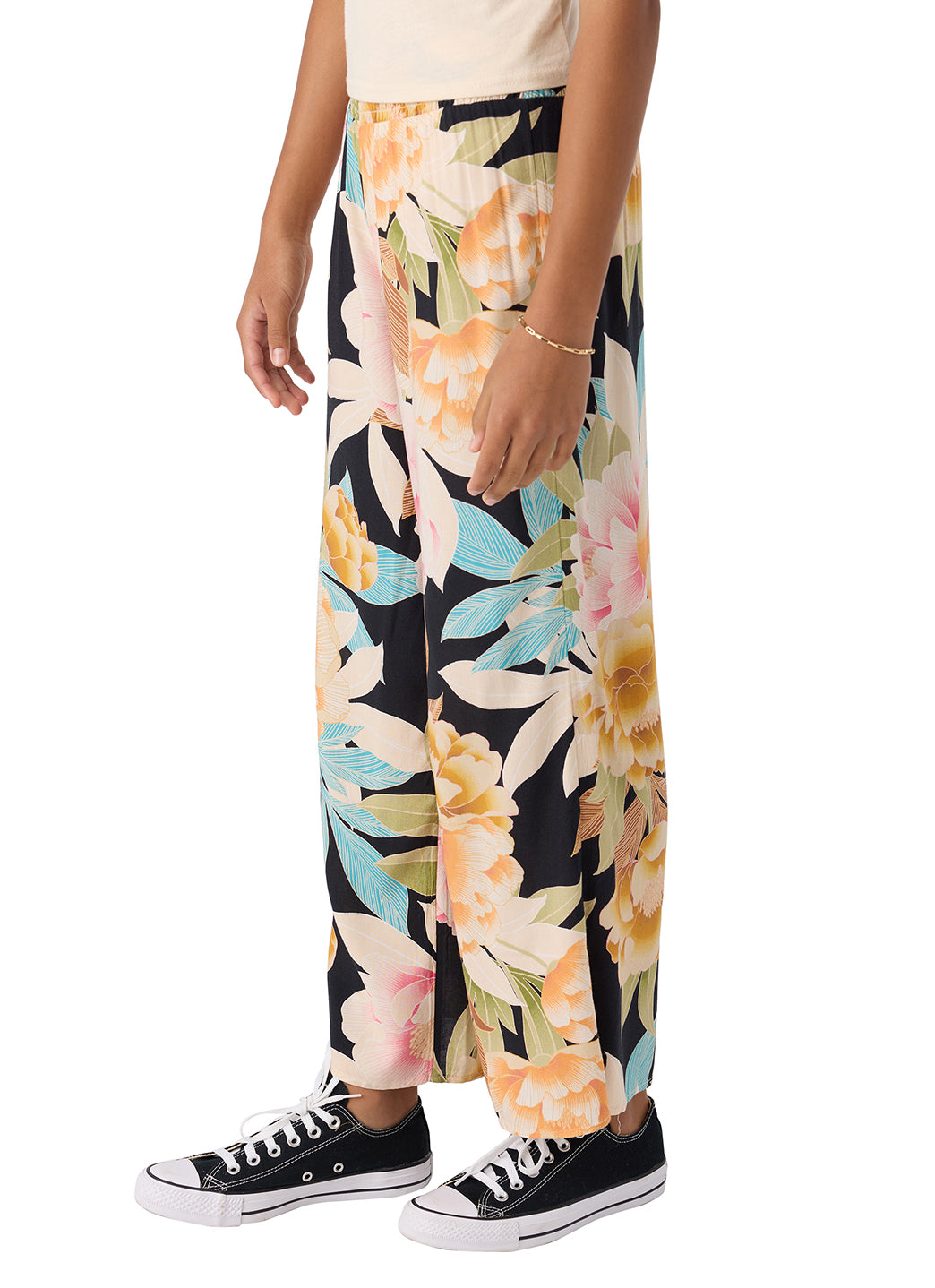 O'Neill Girls' Torrie Mikah Floral Pant (Big Kid)、mySite、noshort