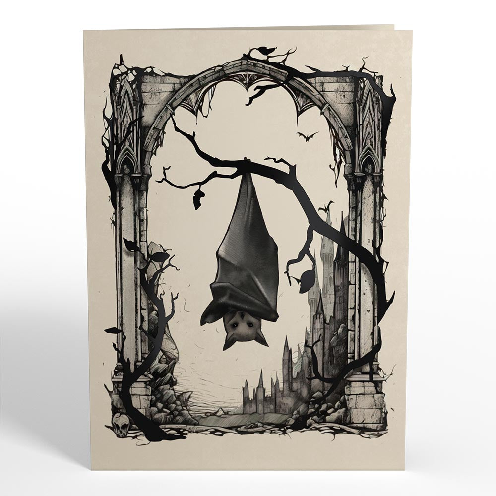 Halloween Greetings Pop-Up Card、mySite、solidvoid