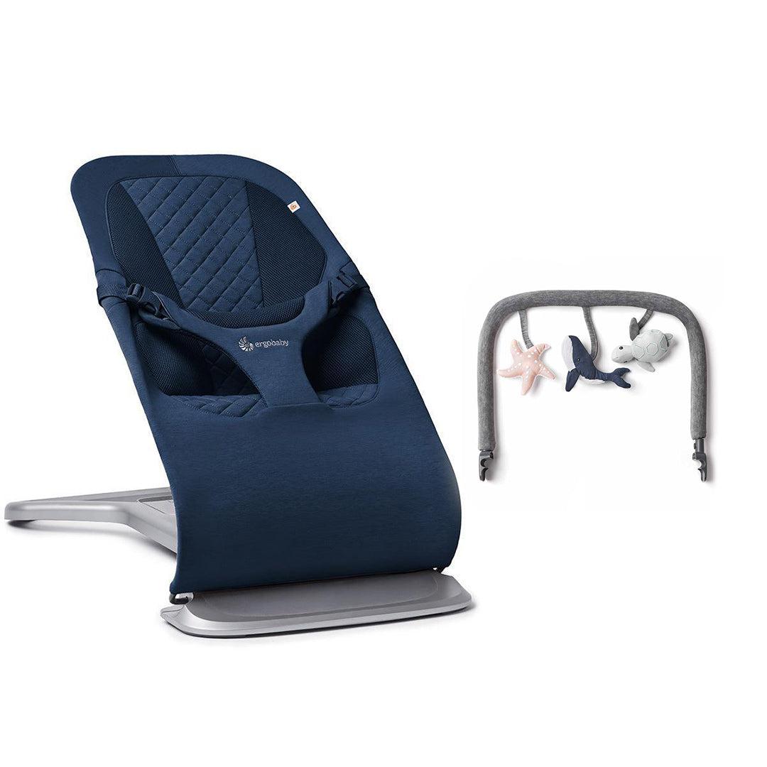  Ergobaby Evolve Baby Bouncer - Midnight Blue、mySite、merchandisen