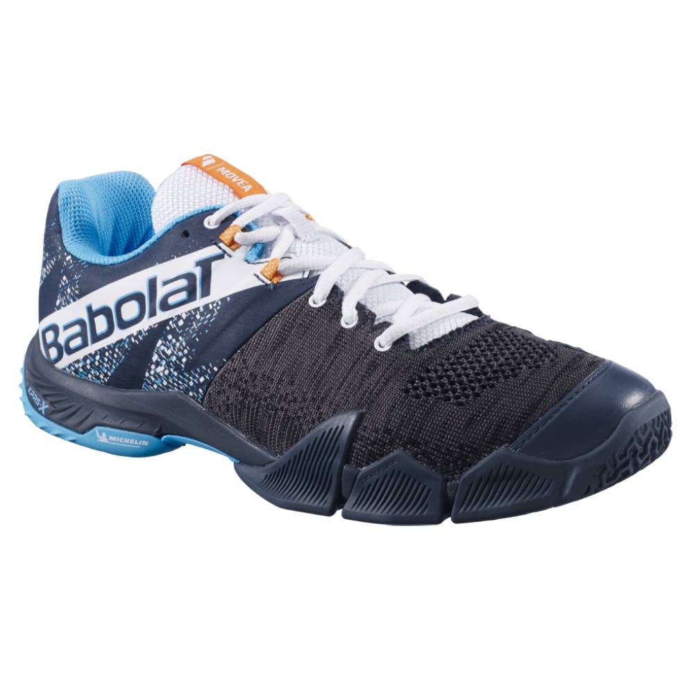 Babolat Movea Men's Padel Shoe (Grey/Blue)