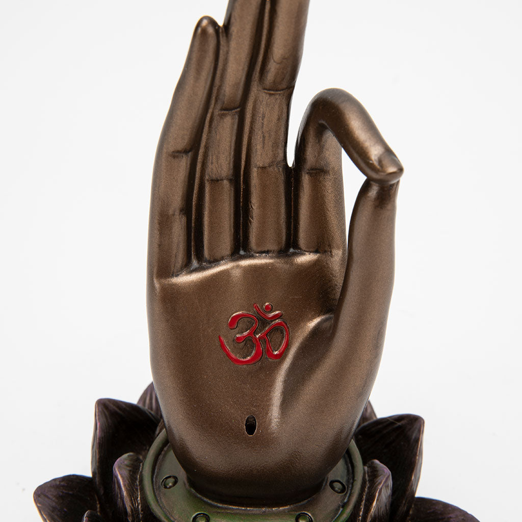 Vitarka Mudra Om Incense Holder、mySite、topwebapps