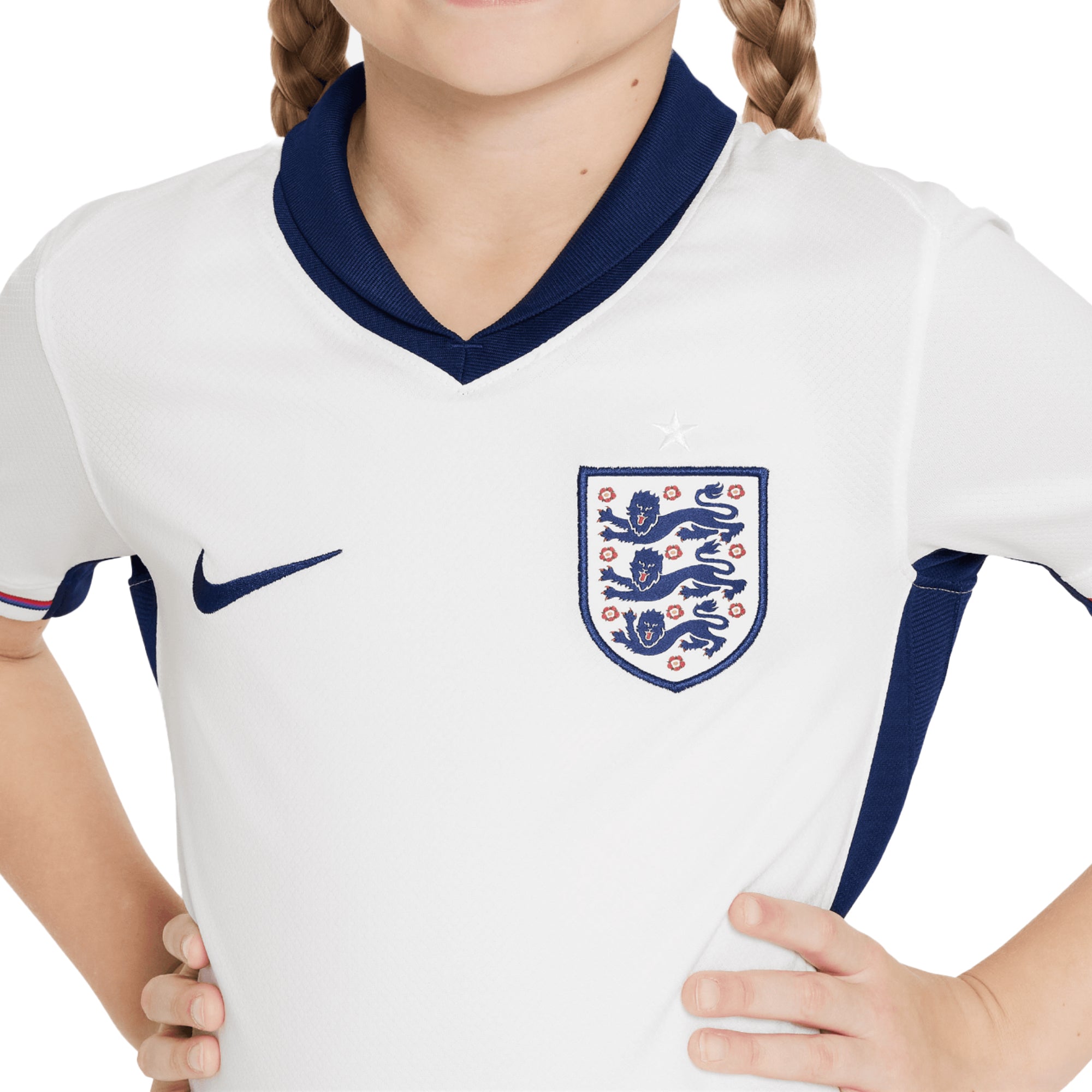 Nike Kids England 2024/25 Home Jersey White/Blue、mySite、bottomscart