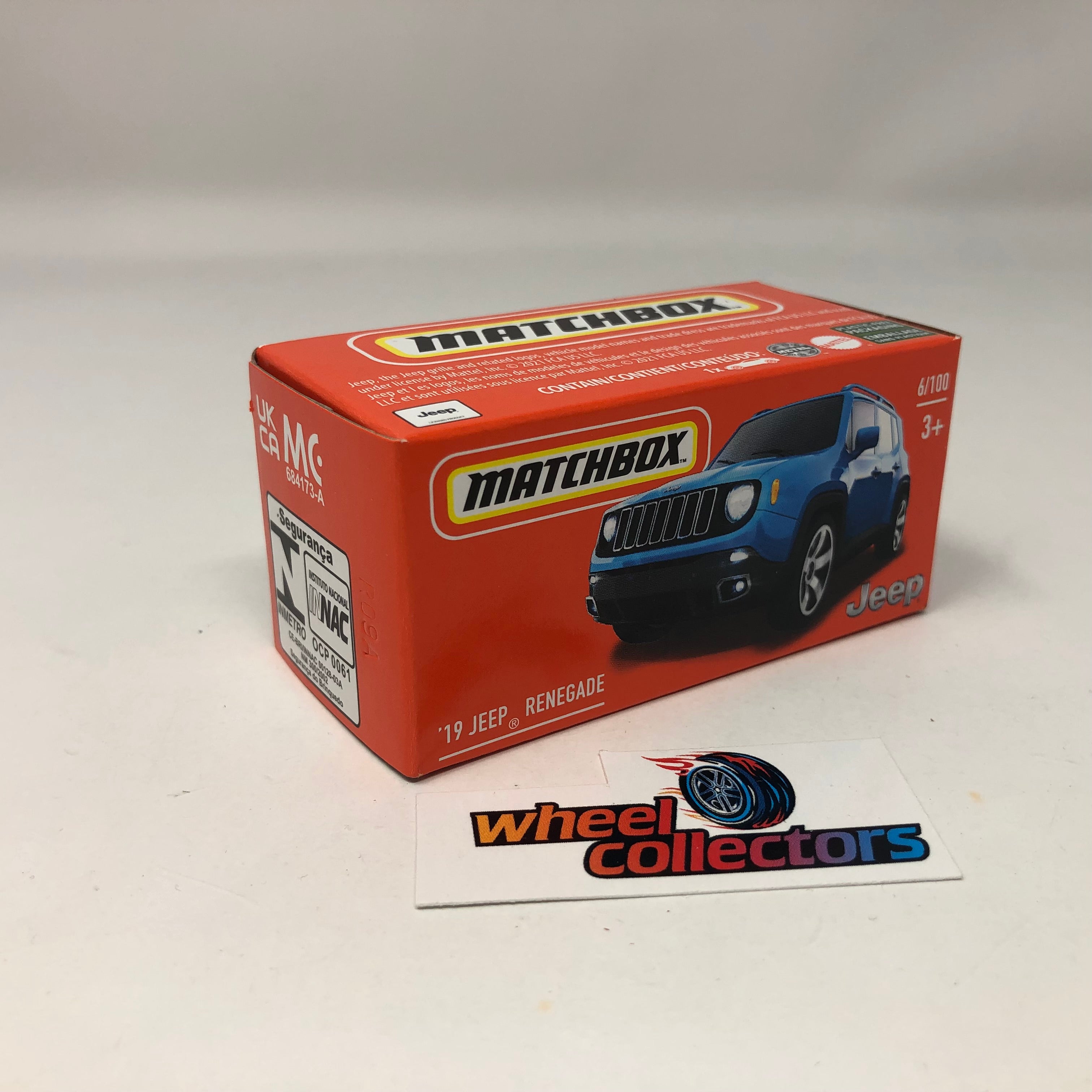 '19 Jeep Renegade * Blue * Matchbox POWER GRABS、mySite、hgirdovlk