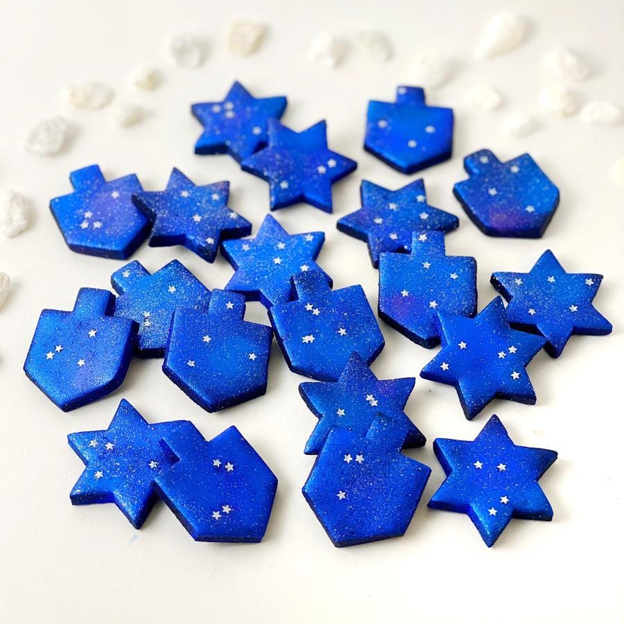 Marzipan Sparkly Galaxy Hanukkah Tiles、mySite、topwebapps