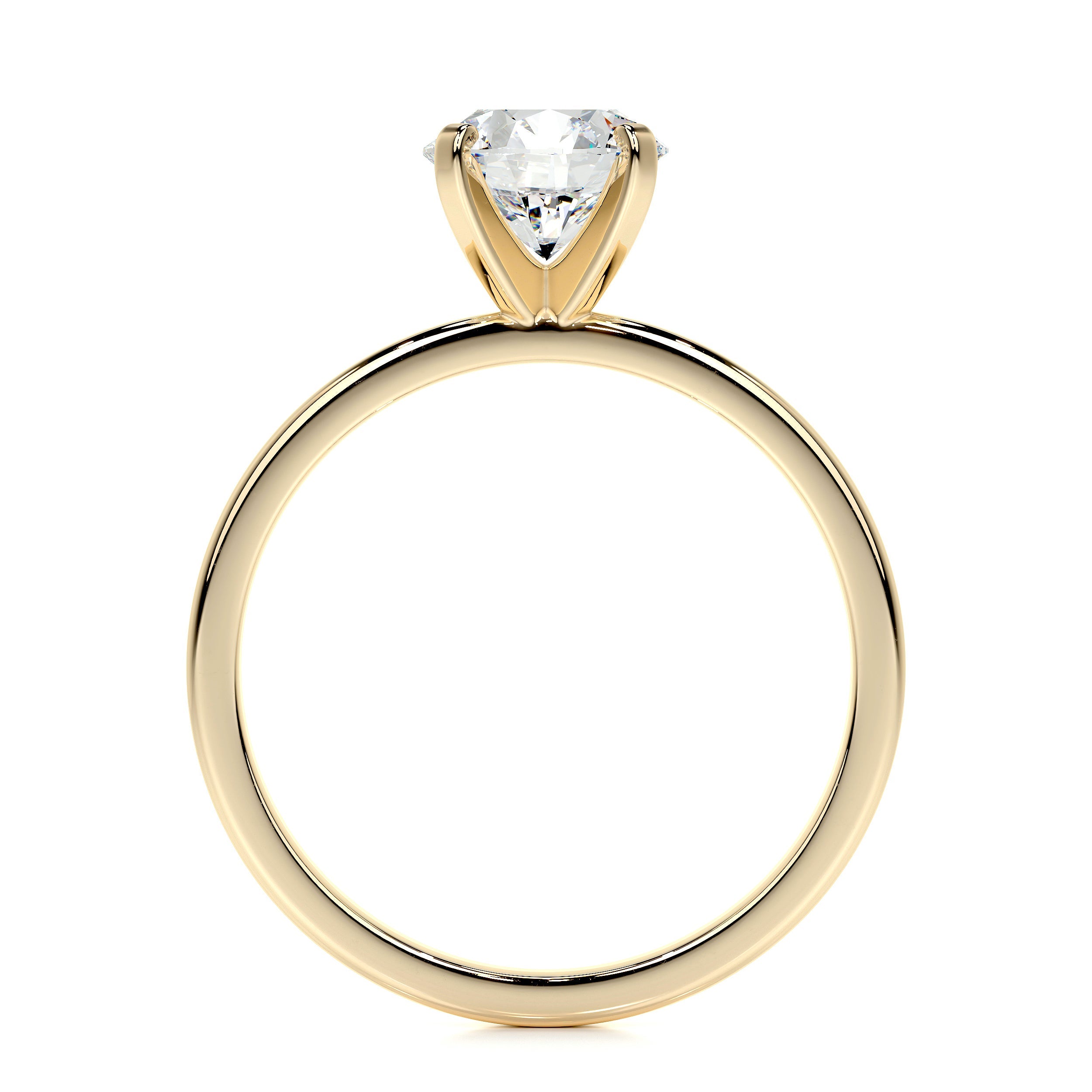 Jessica Lab Grown Diamond Ring -18K Yellow Gold、mySite、hinf8tx79