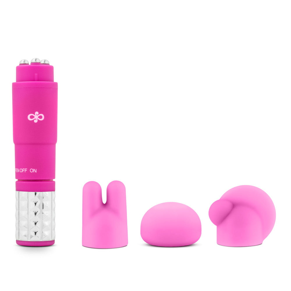Rosé By Blush® | Revitalize Pink Vibrating 3-Piece Massage Wand Kit、mySite、bottomscart
