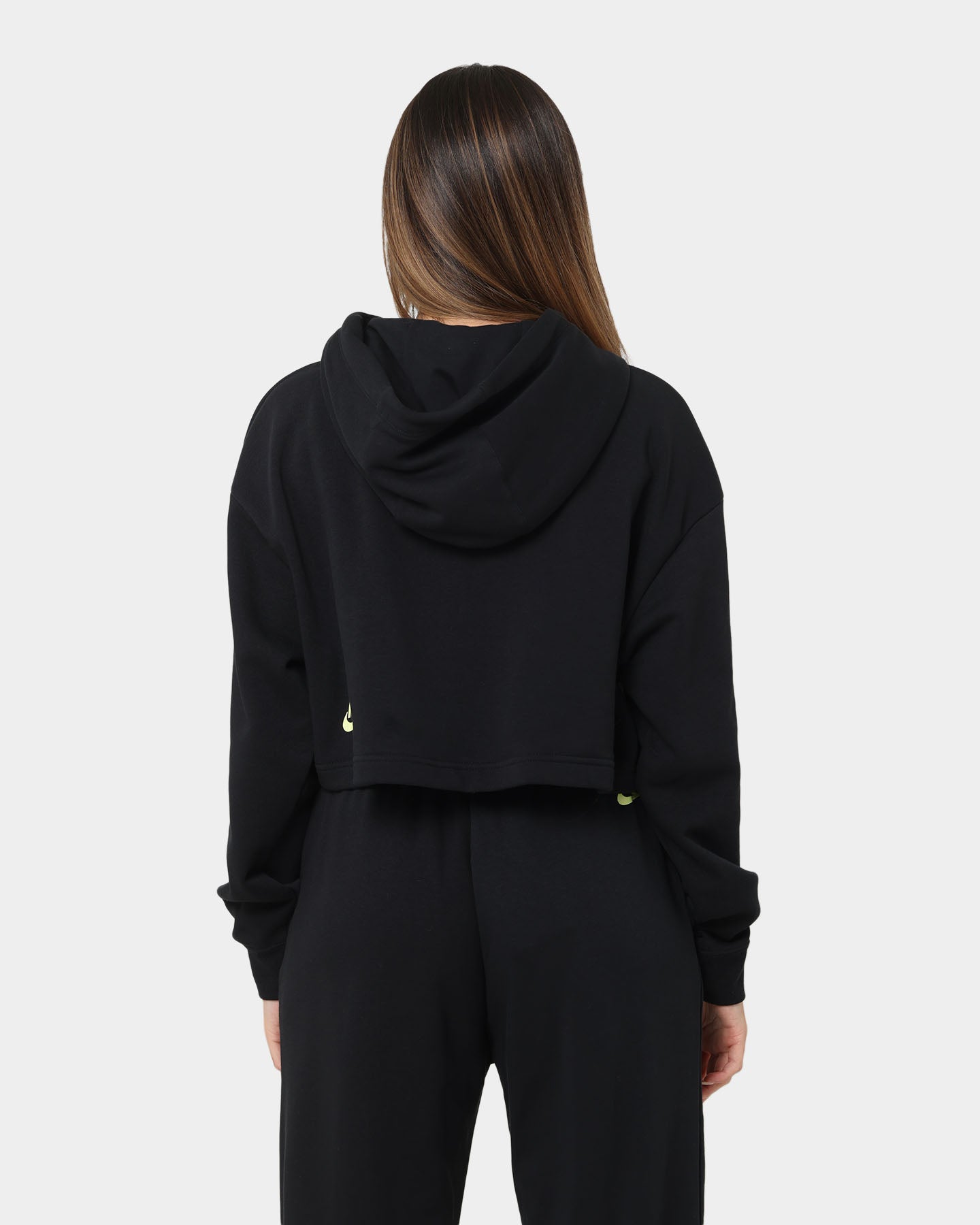 Nike Women's Nike Sportswear Cropped Fleece Dance Hoodie Black、mySite、zt4zffjzw