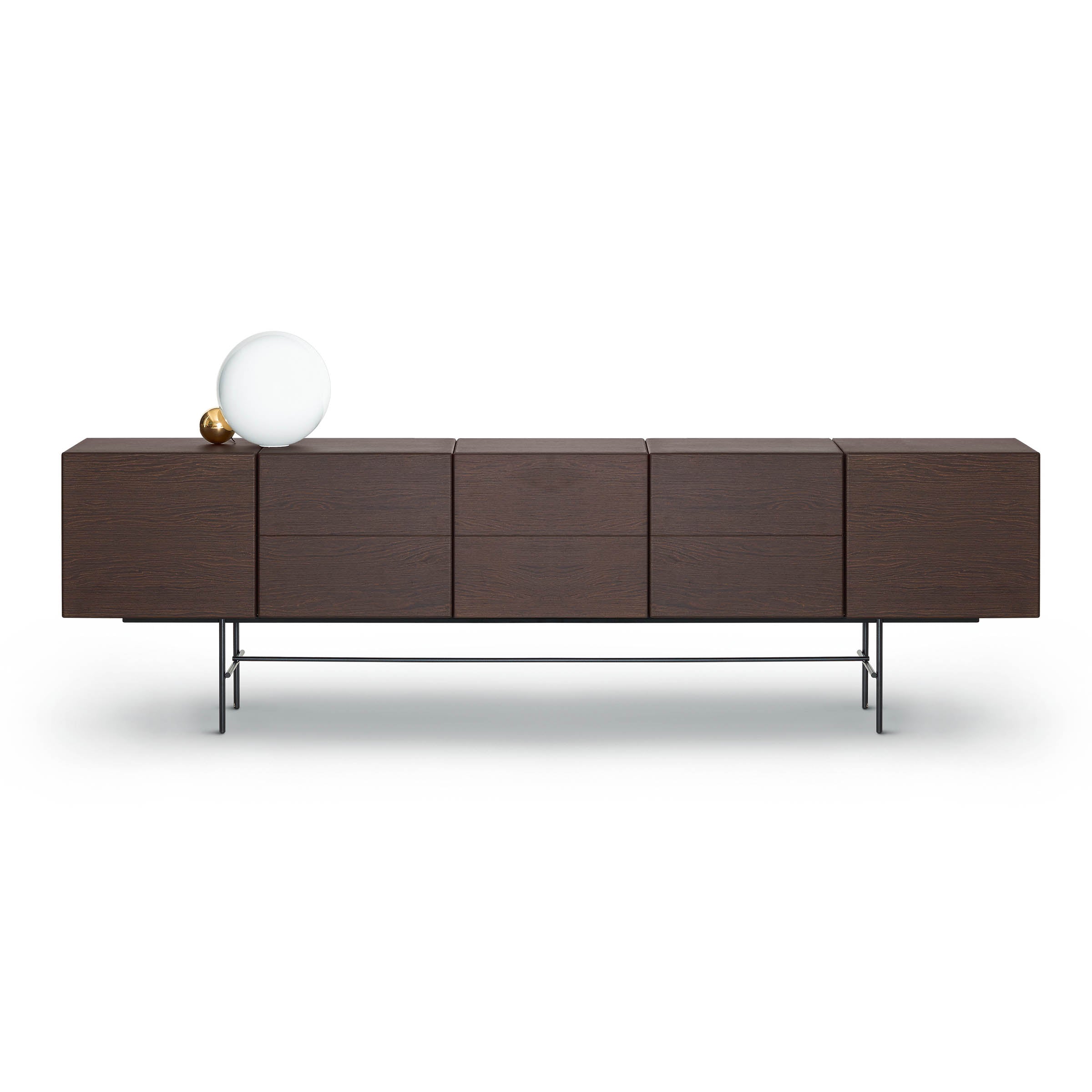 Wood Sideboard RUBYCON Five Doors by Claesson Koivisto Rune for Arflex、mySite、neckold