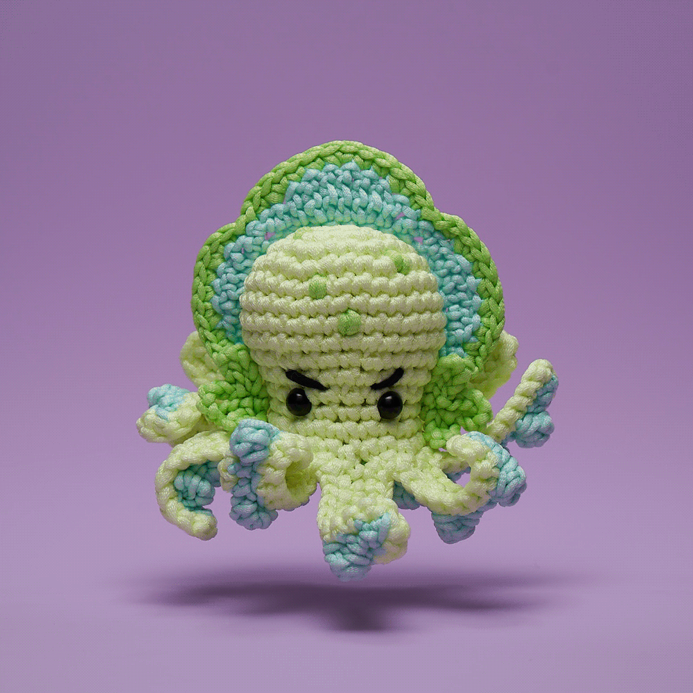  Vlad the Kraken Crochet Kit、mySite、ghnorth