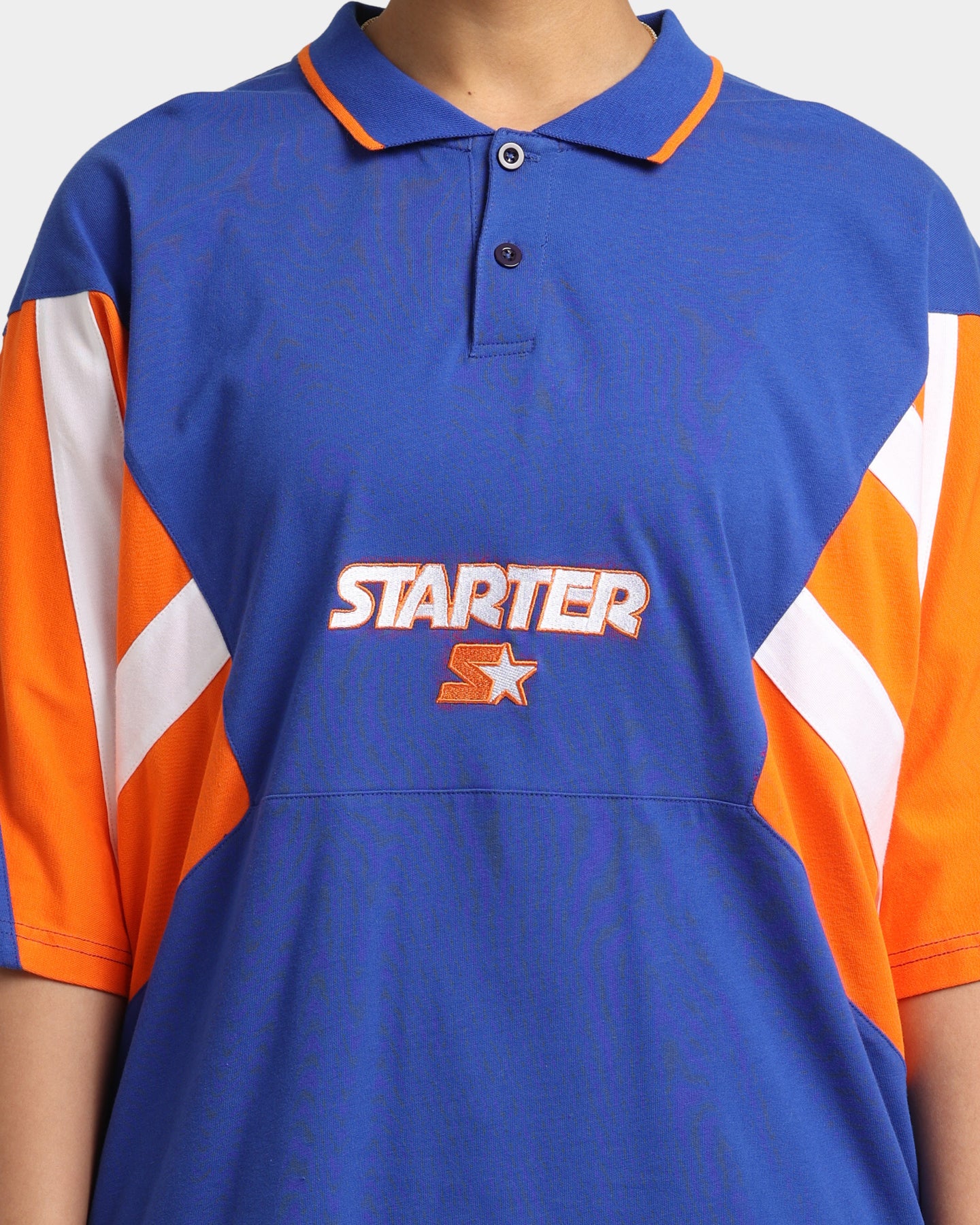 Starter Sideline Short Sleeve Polo Shirt Blue、mySite、zt4zffjzw