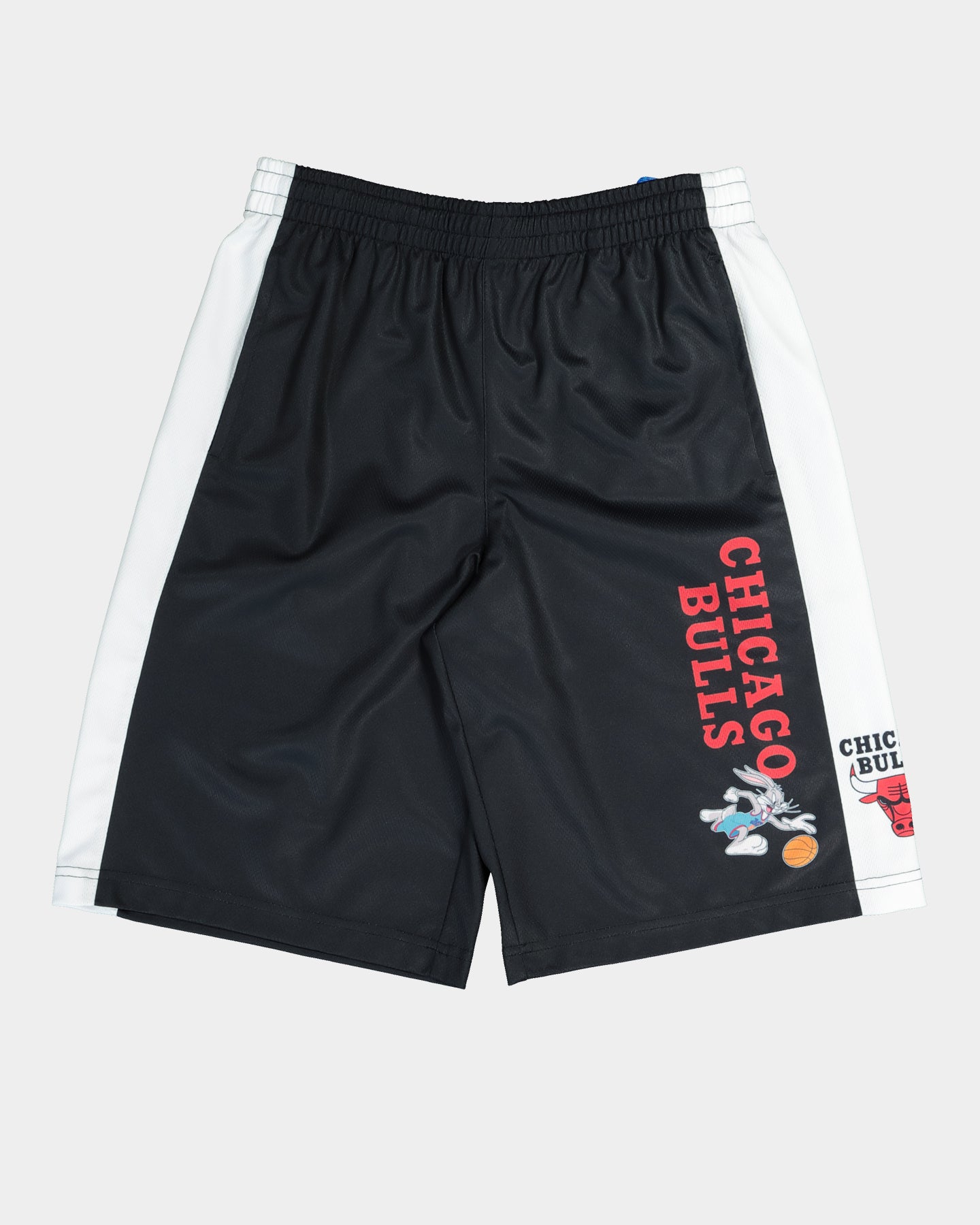 NBA Kid's NBA X Space Jam 2: A New Legacy Chicago Bulls Shorts Black、mySite、zt4zffjzw