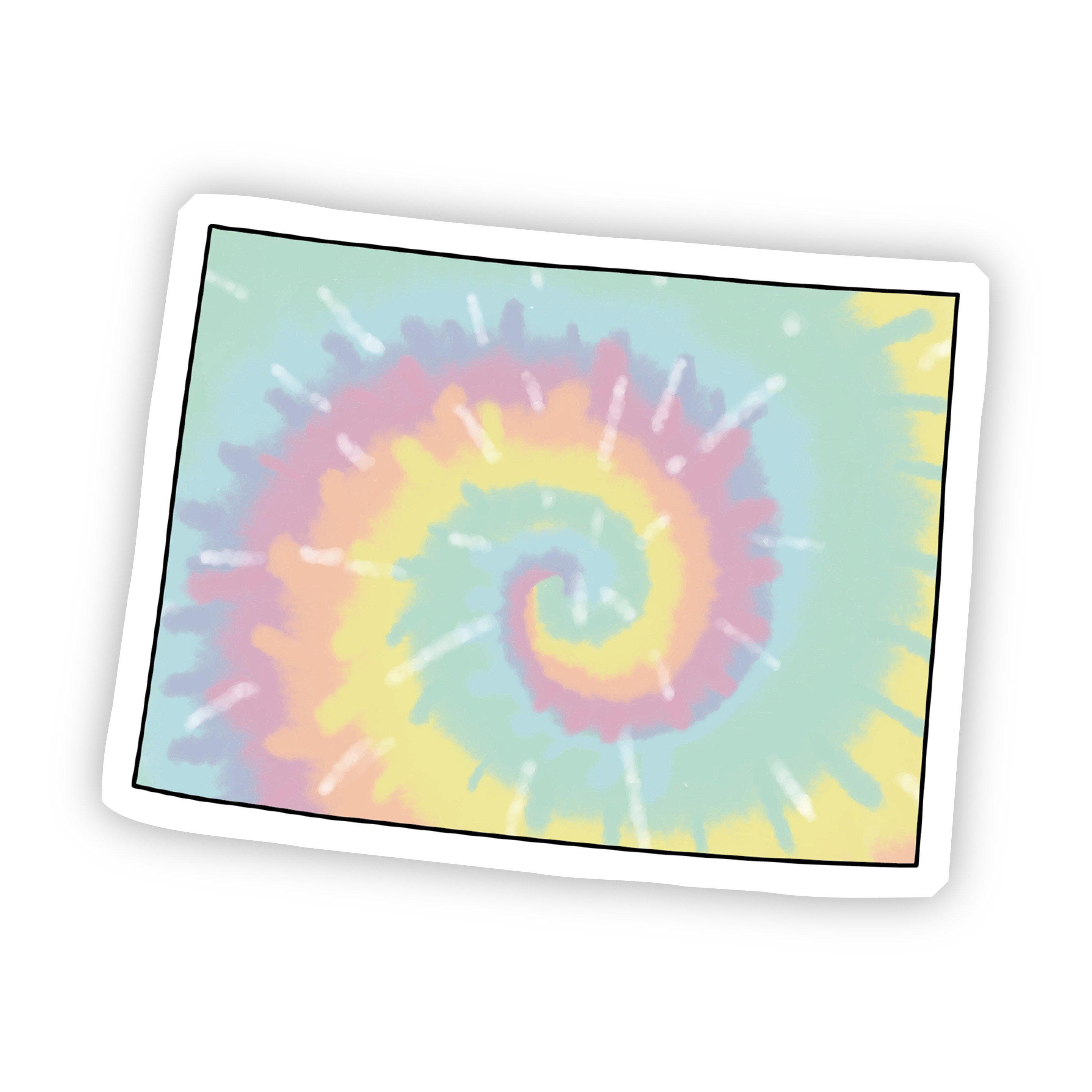  Colorado Tie Dye Sticker、mySite、elrpsem3k
