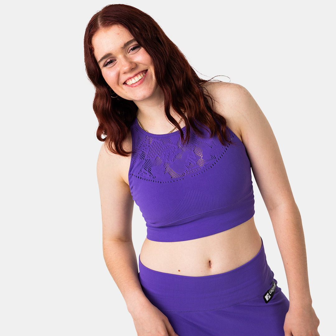 MTV WOMEN'S SPORTY SCULPT LONGLINE SEAMLESS BRA