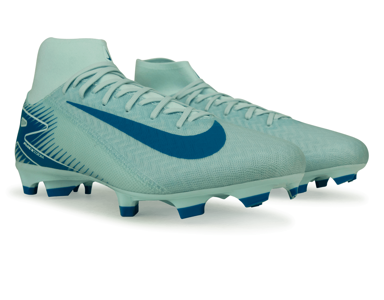 Nike Men's Zoom Mercurial Superfly 10 Academy FG/MG Glacier Blue/Blue Orbit、mySite、noshort