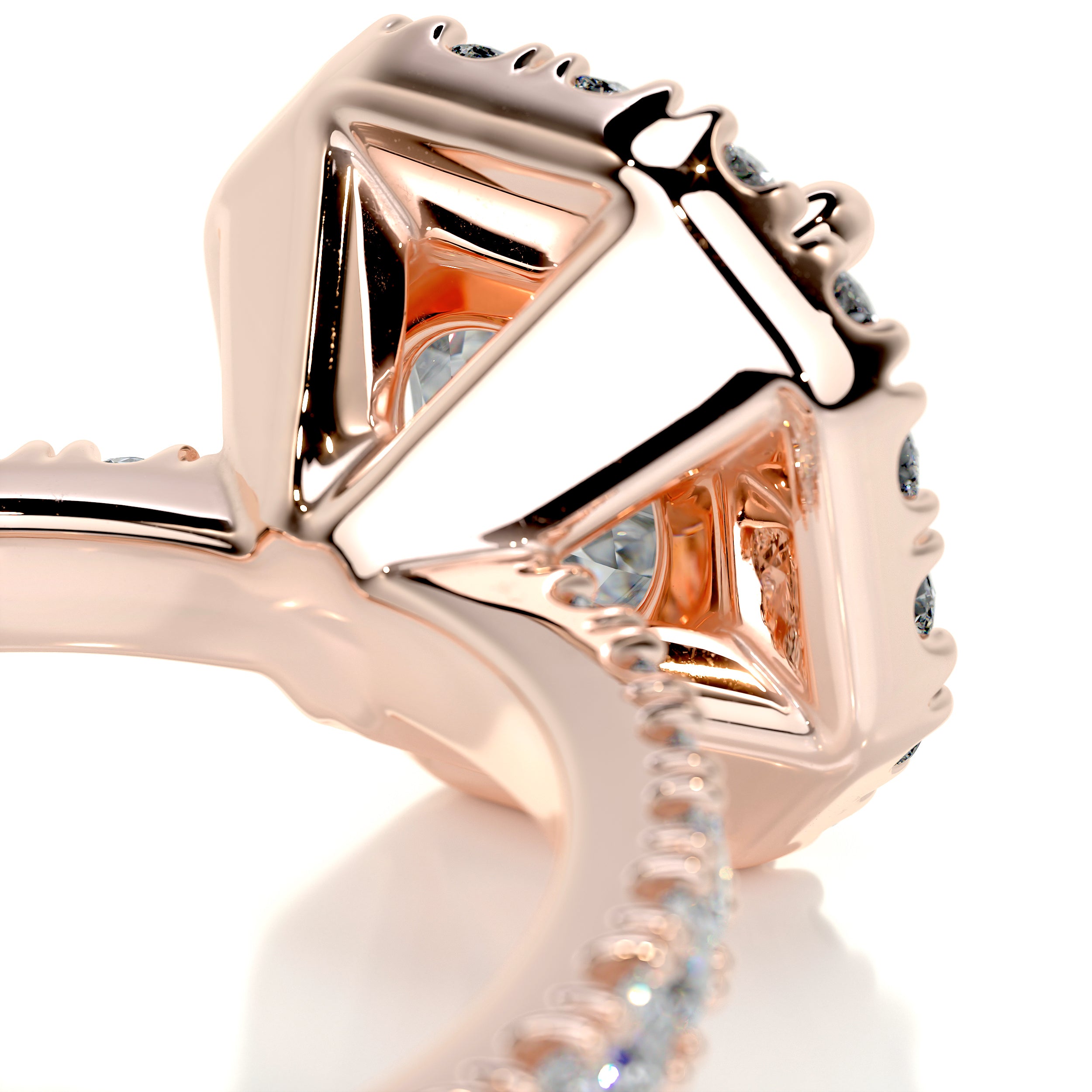 Brooklyn Diamond Engagement Ring -14K Rose Gold、mySite、hinf8tx79