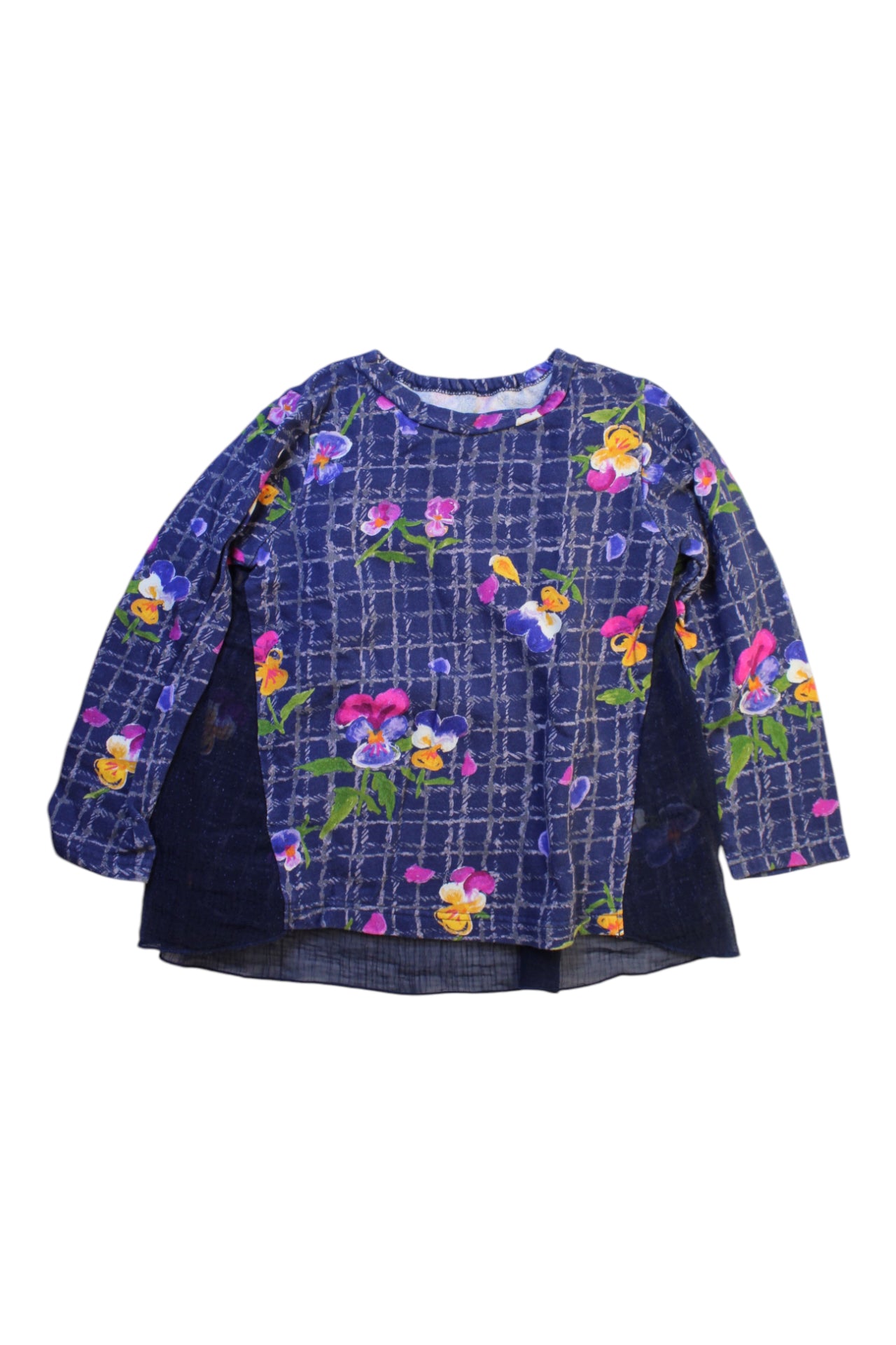 Hakka Floral Long Sleeve Top, Size 6T、mySite、g9winljtr