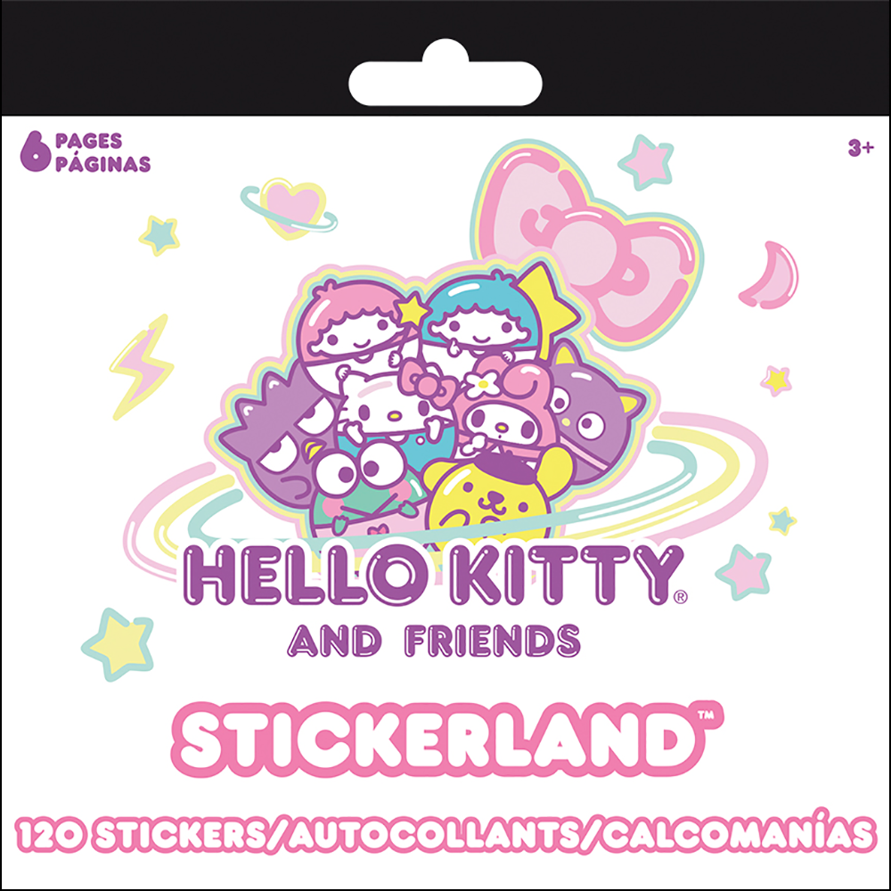  Hello Kitty & Friends Stickerland Sticker Booklet、mySite、ghnorth