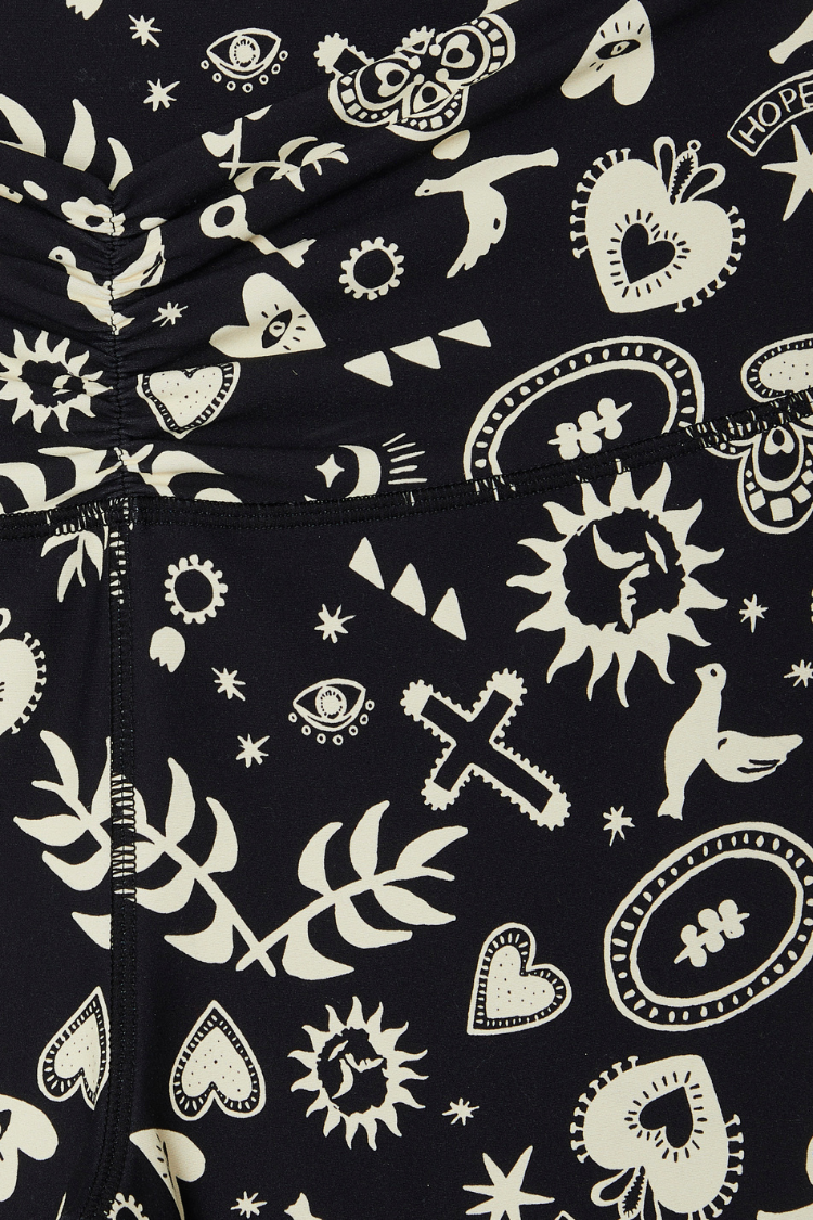 Hope Charcoal Flare Leggings、mySite、solidvoid