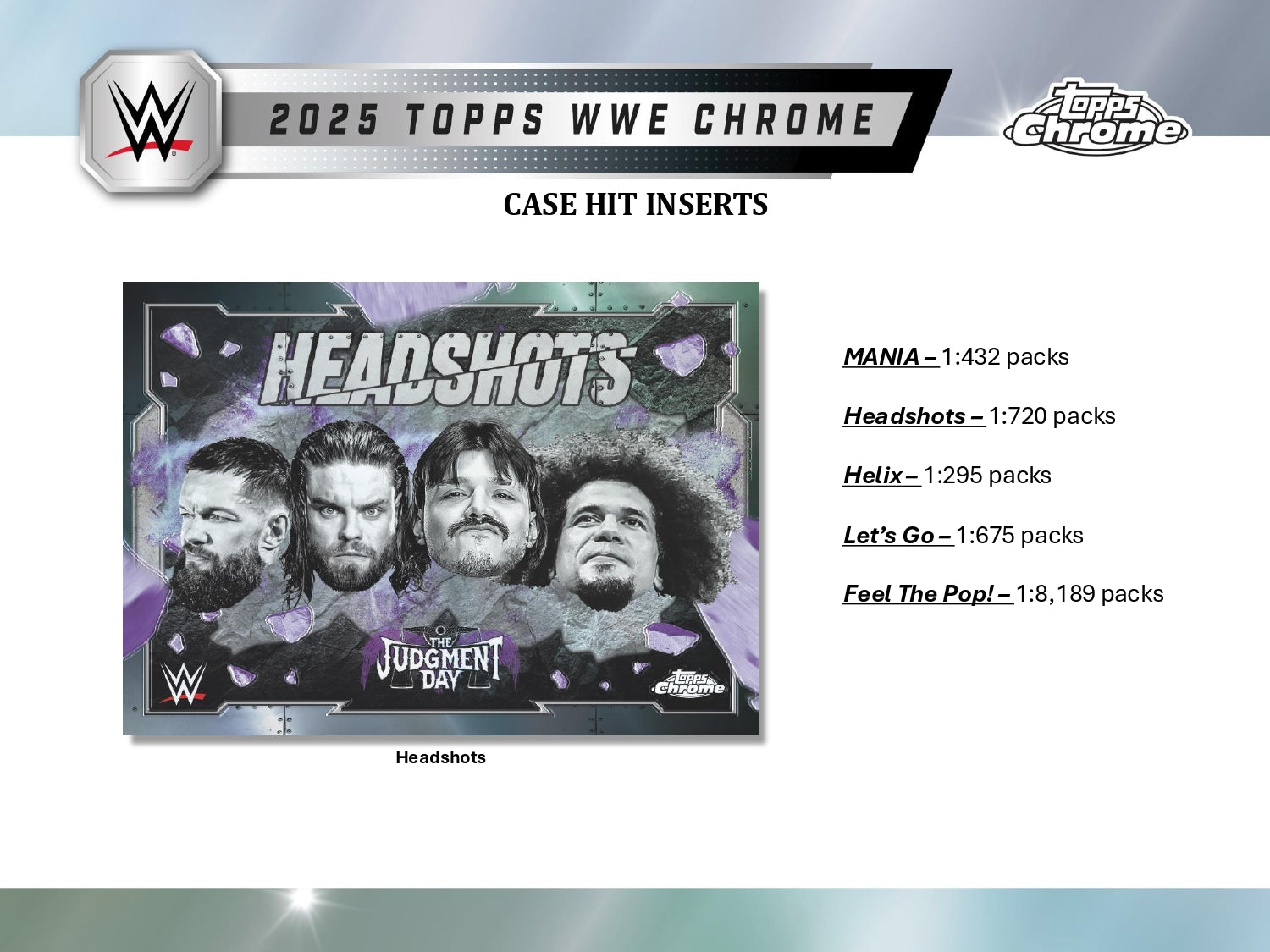 Topps Chrome WWE 2025 - Hobby Box、mySite、waistdrama