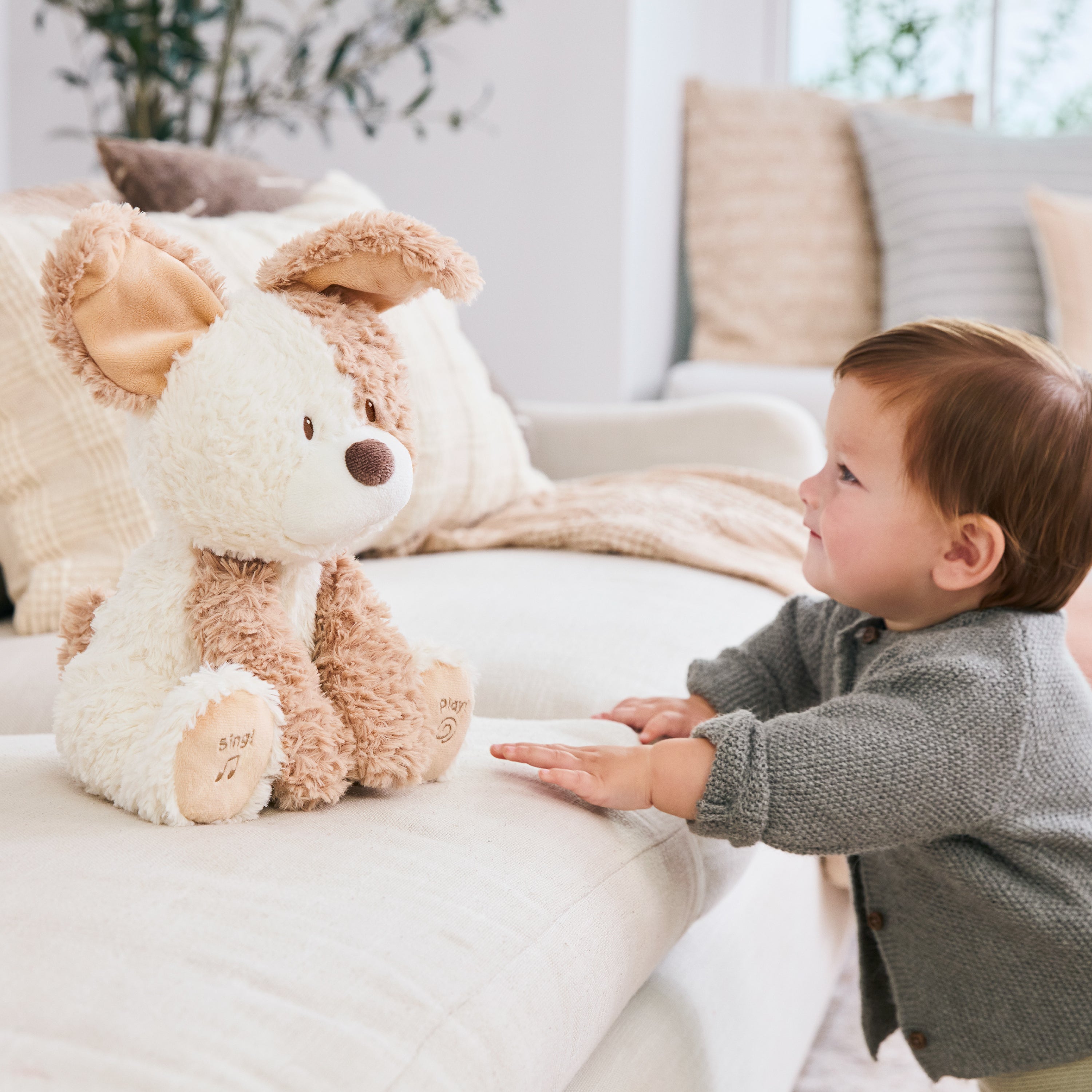 Animated Peeki the Puppy, 12 in、mySite、pszhyizbm