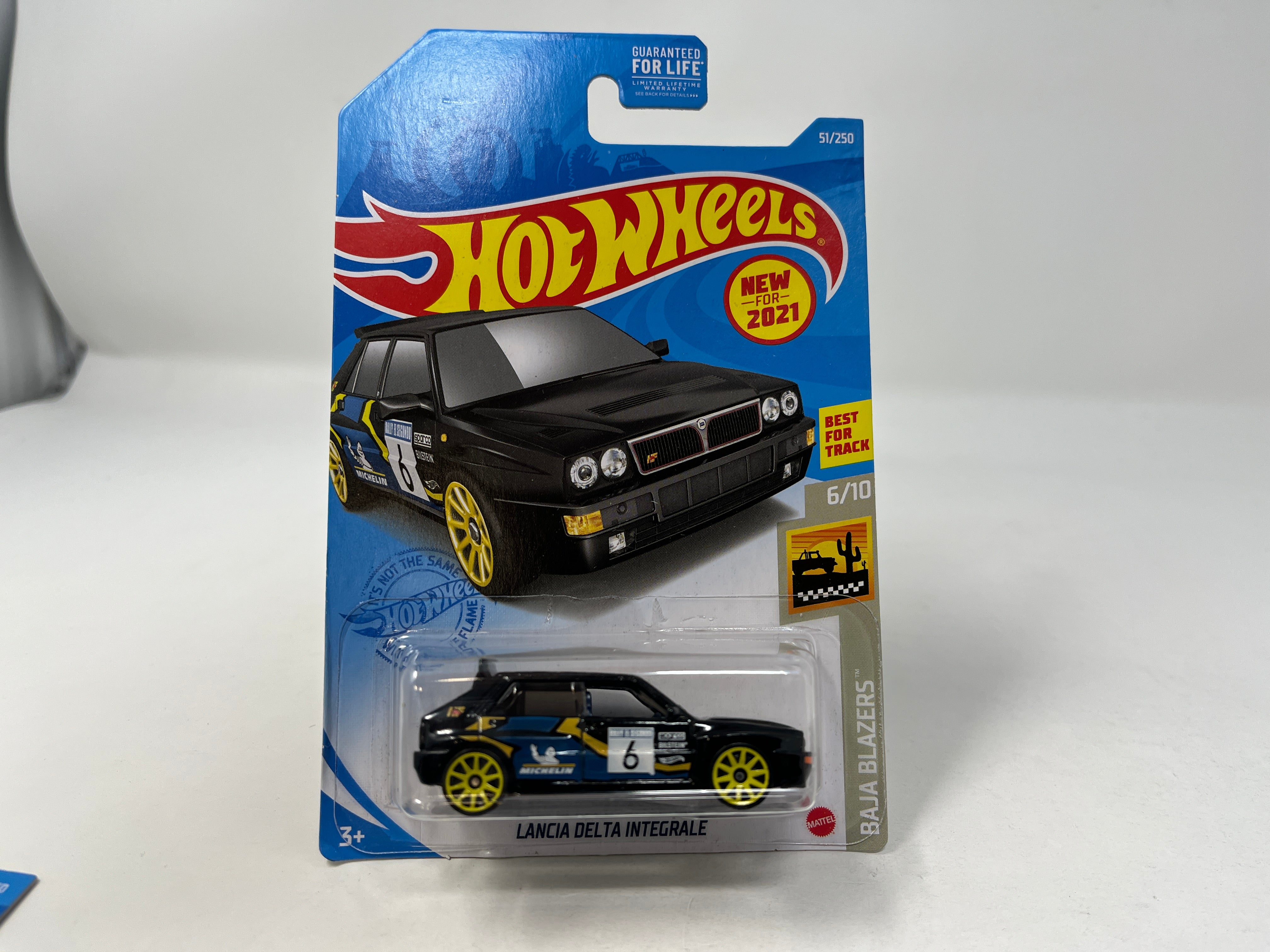 Lancia Delta Integrale #51 * 2022 Hot Wheels * BLACK、mySite、hgirdovlk