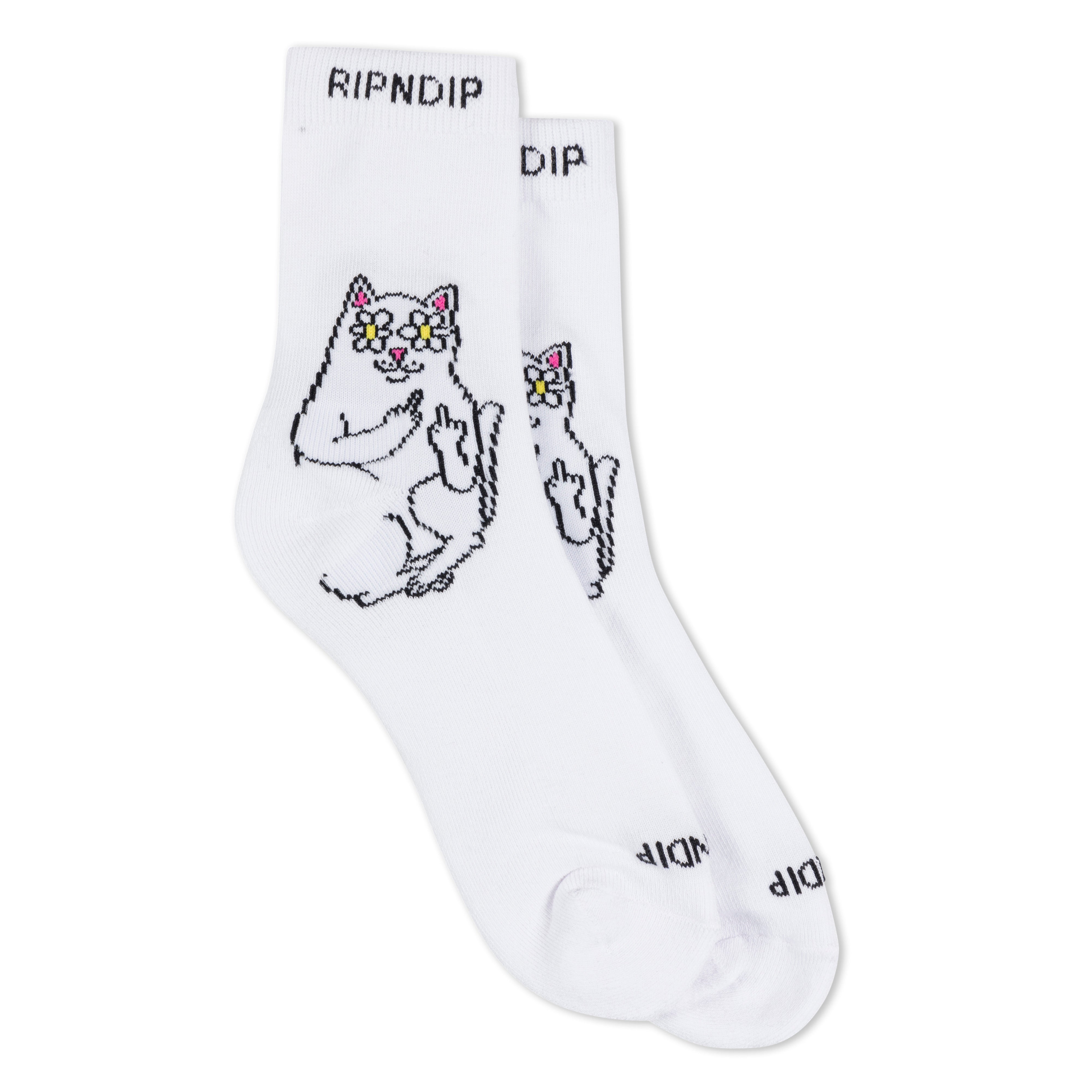  Lord Nermal Blossom Mid Socks (White)、mySite、merchandisen