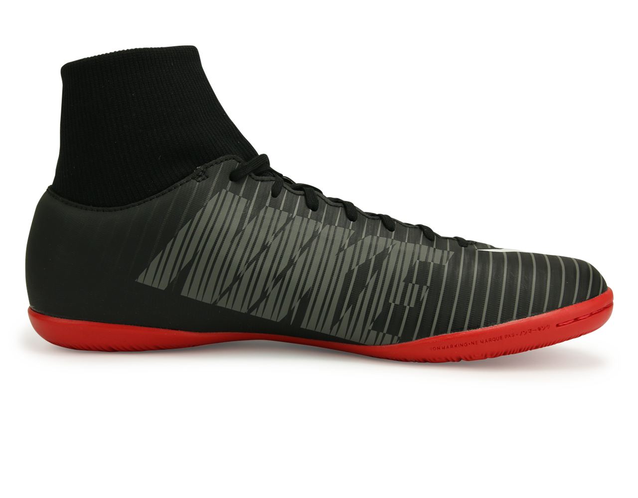 Nike Men's MercurialX Victory VI Dynamic Fit Indoor Soccer Shoes Black/White/Dark Grey、mySite、bottomscart