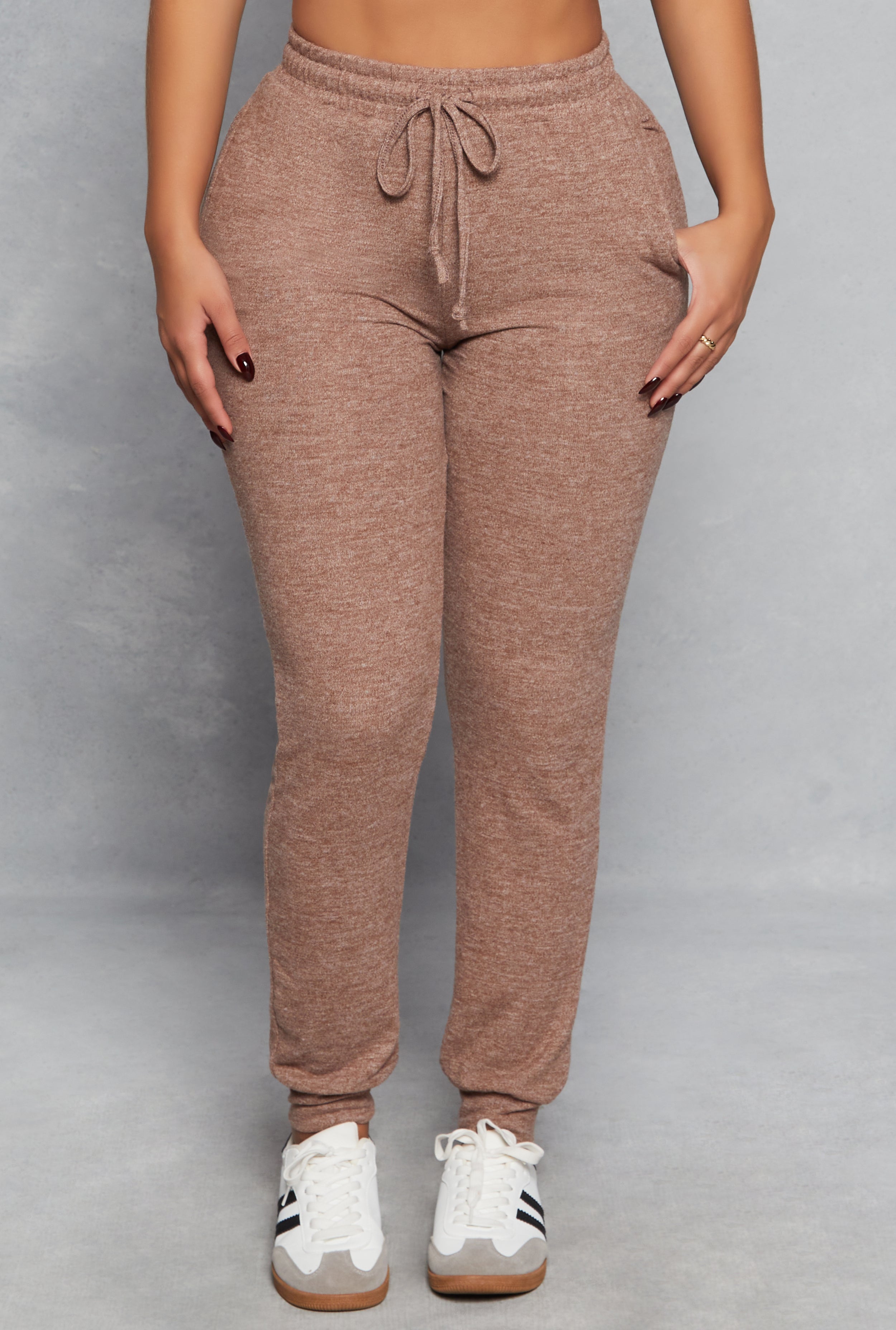 Daisy Brushed Knit Joggers、mySite、camillekostekn