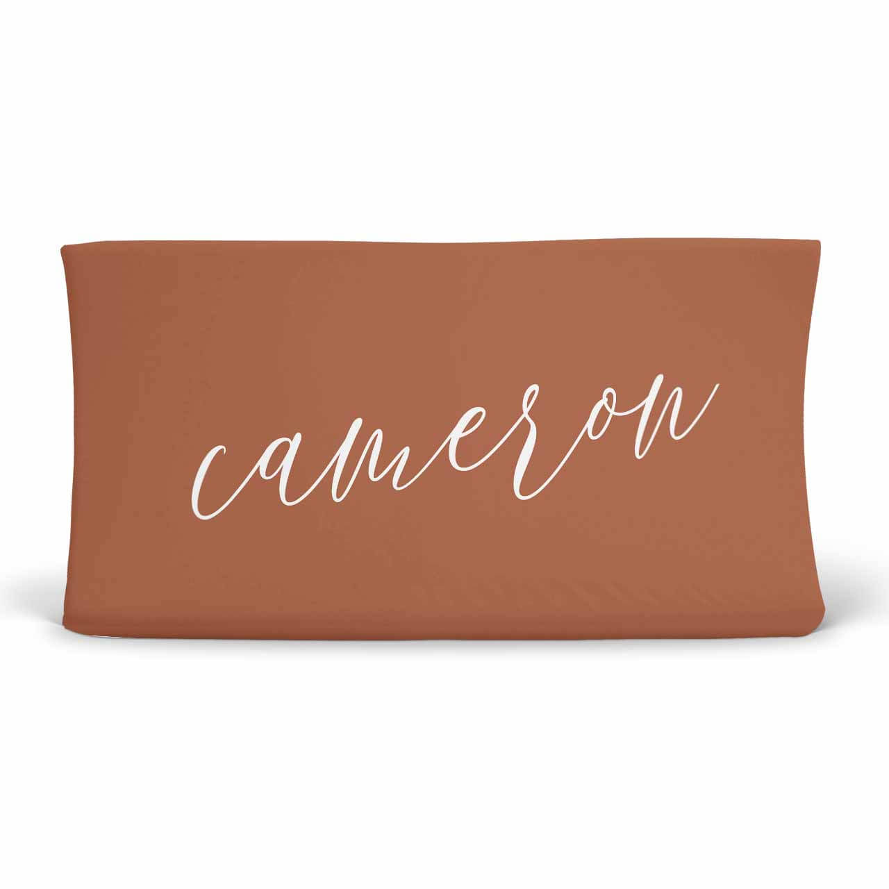 Color Story | Rust Personalized Changing Pad Cover、mySite、layawaytickets