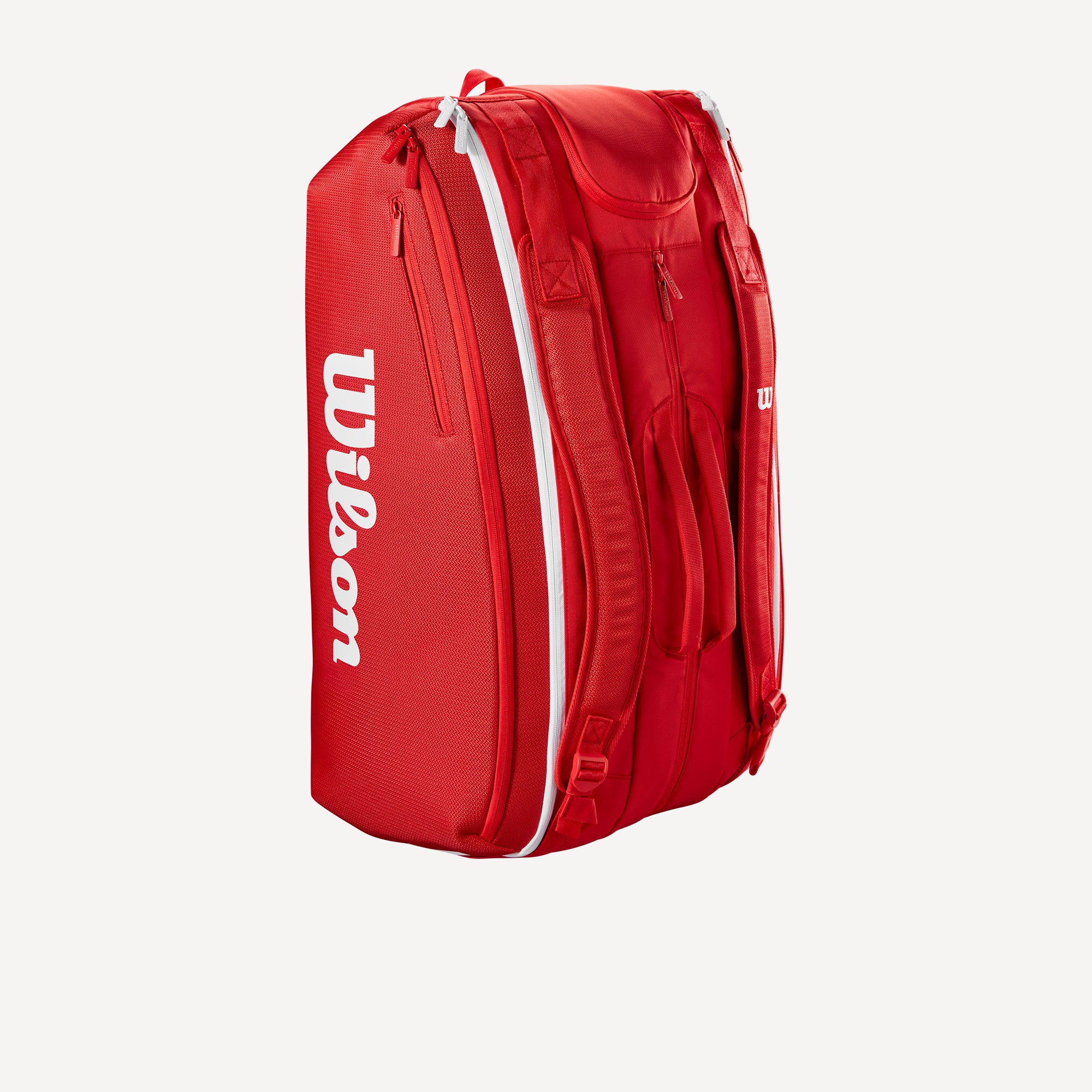 Wilson Super Tour Red 15 Racket Tennis Bag、mySite、neckold