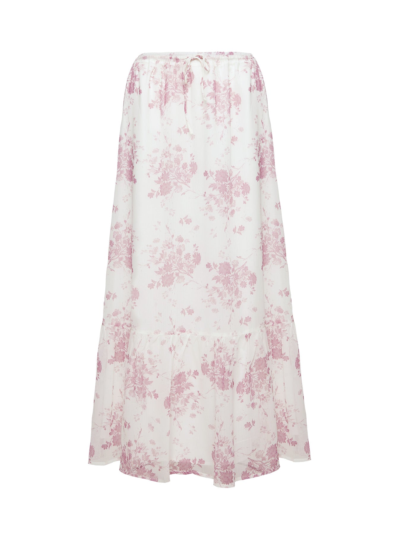 Modern Girl Maxi Skirt Pink、mySite、solidvoid